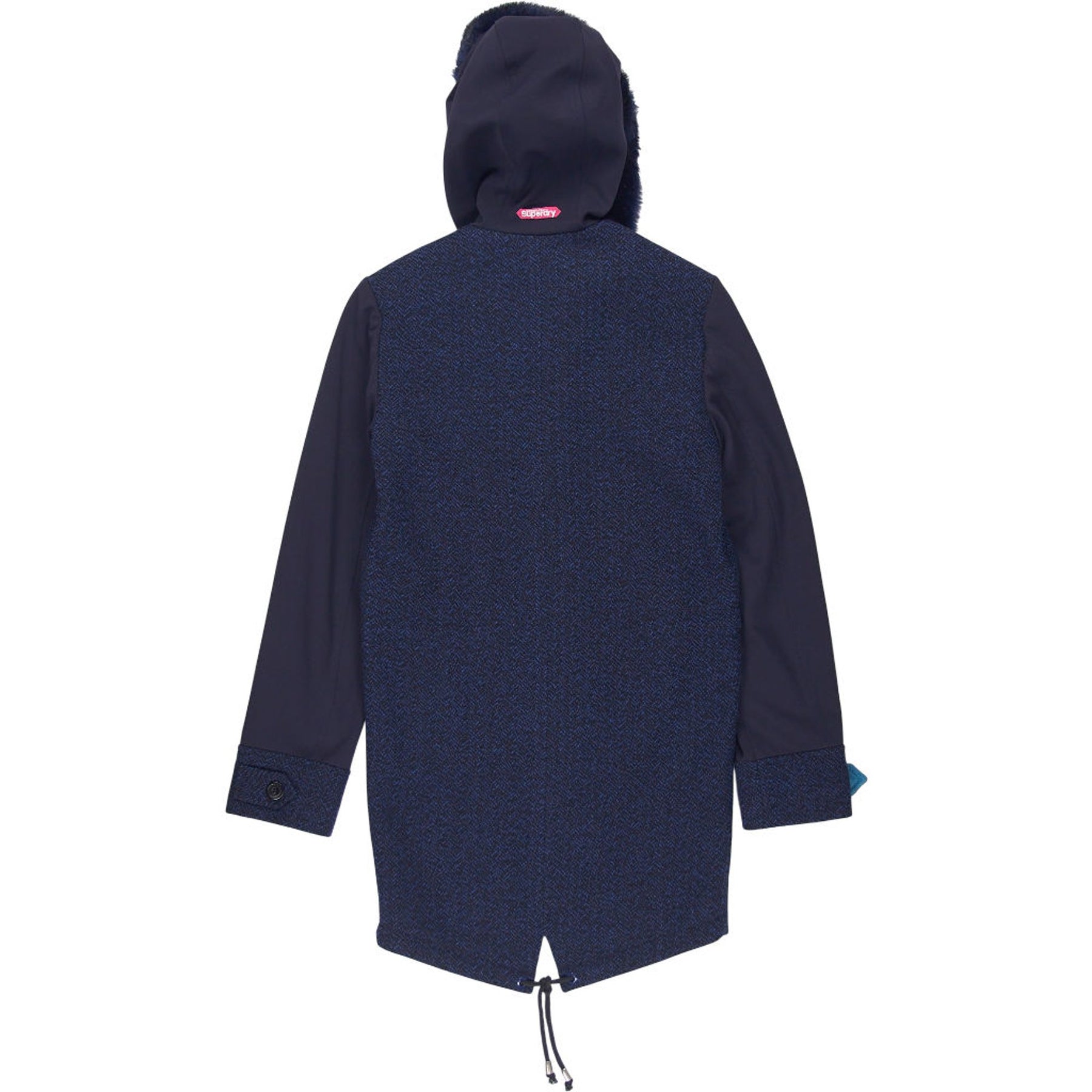 Superdry X Timothy Everest Navy Hooded Coat
