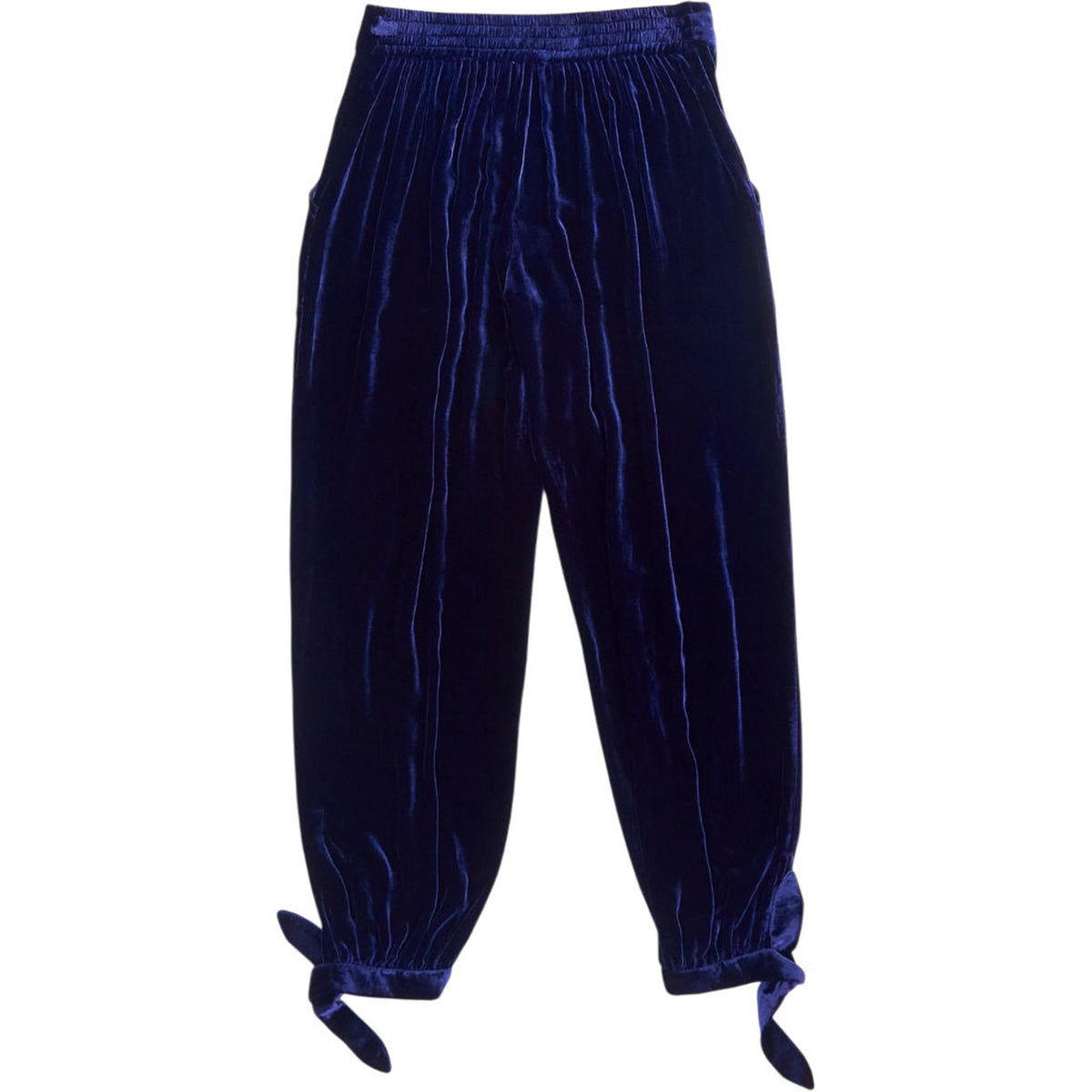 NRBY Blue Velvet Trousers
