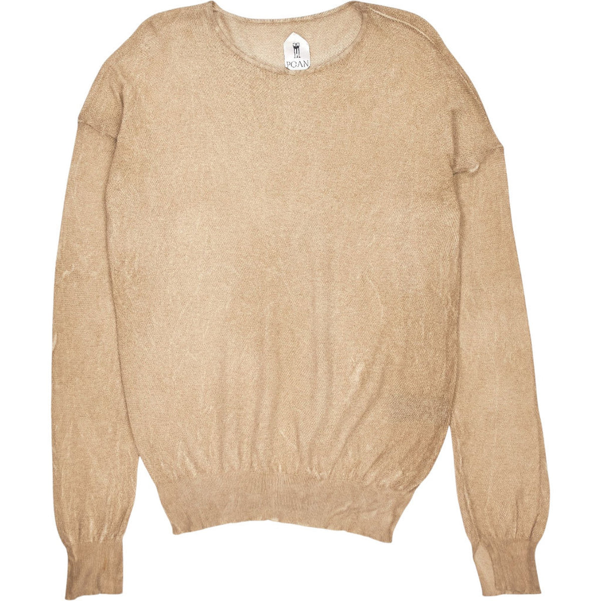 POAN Beige Knit Jumper