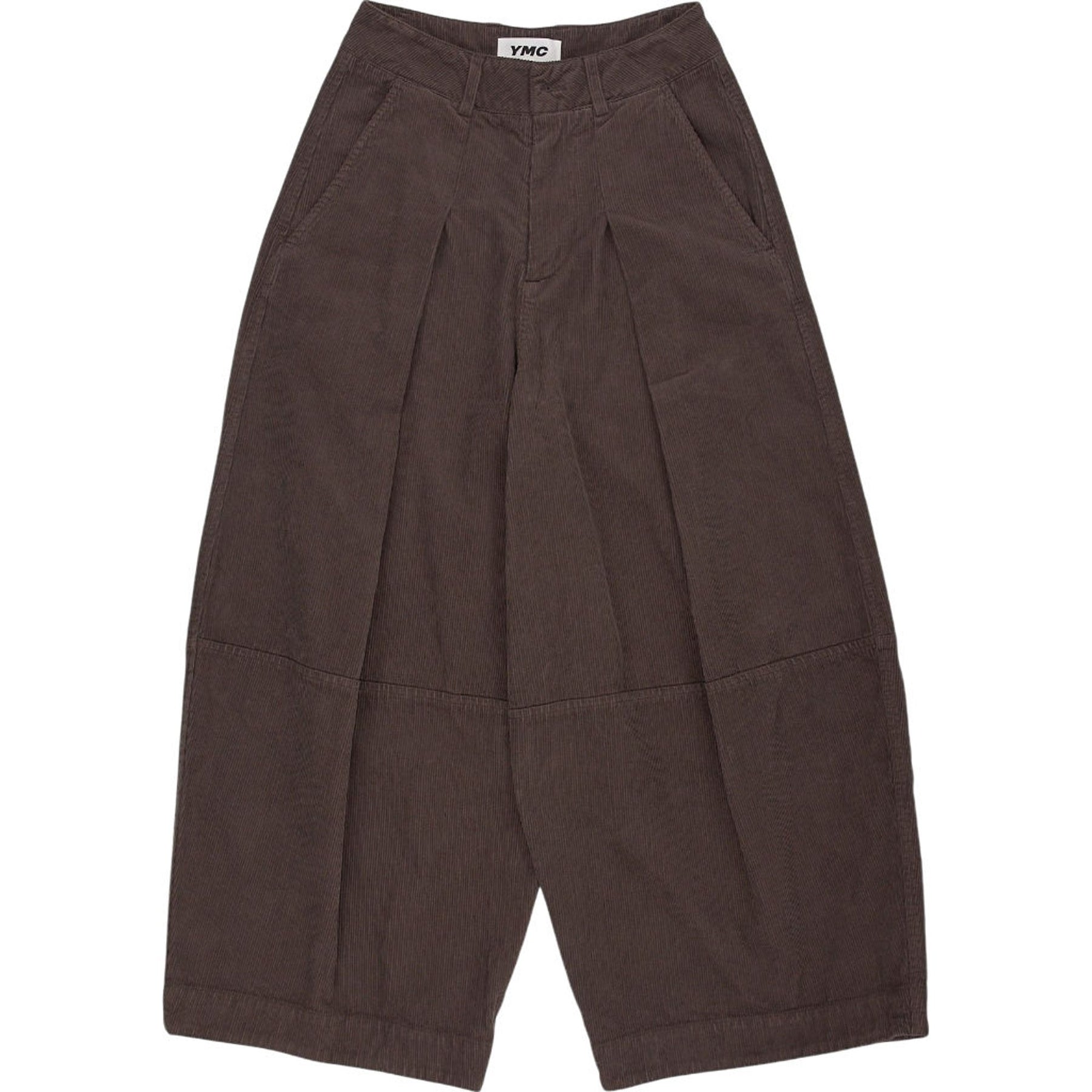 YMC Brown Corduroy Deadbeat Trousers XXS