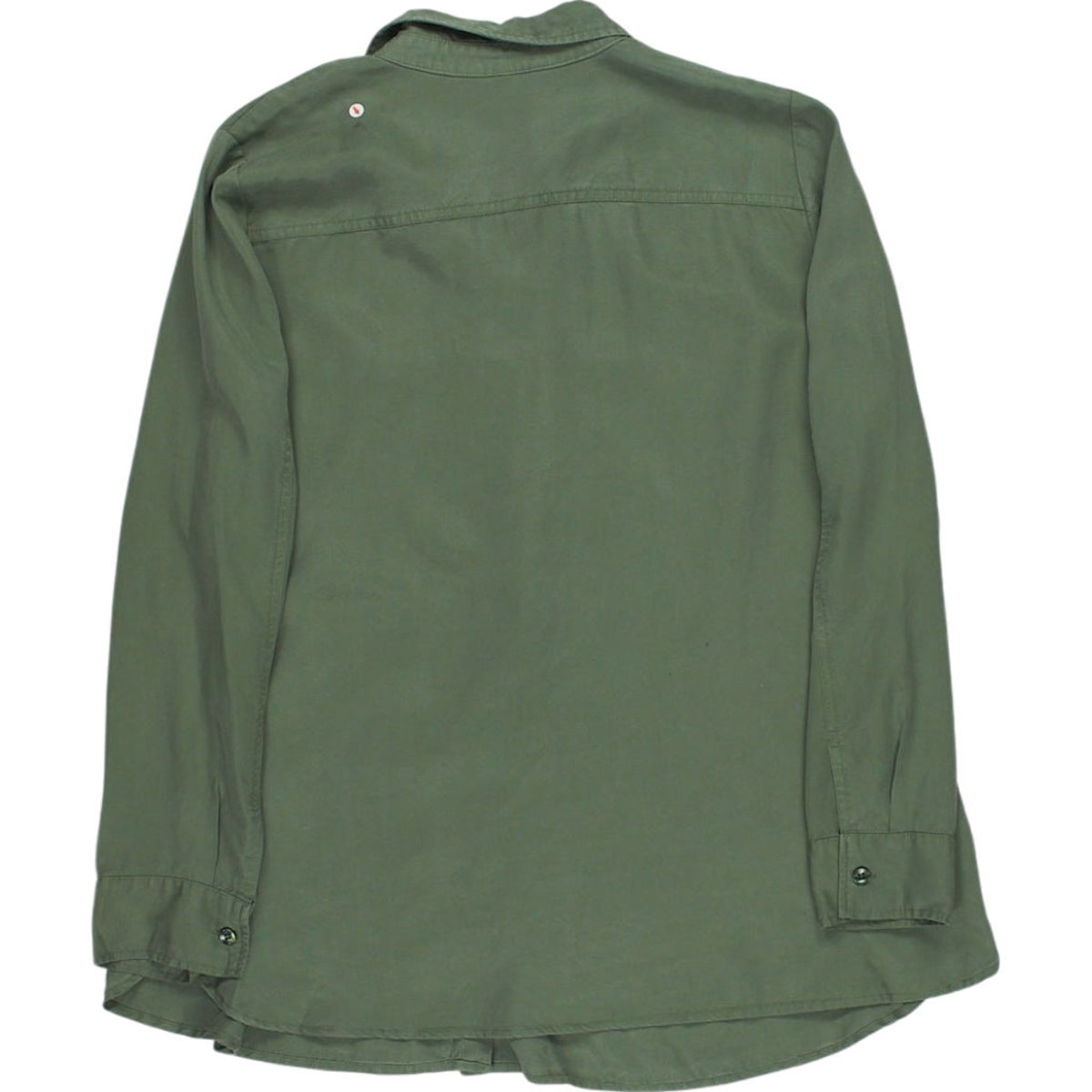 Isabella Oliver Green Button-Up Shirt