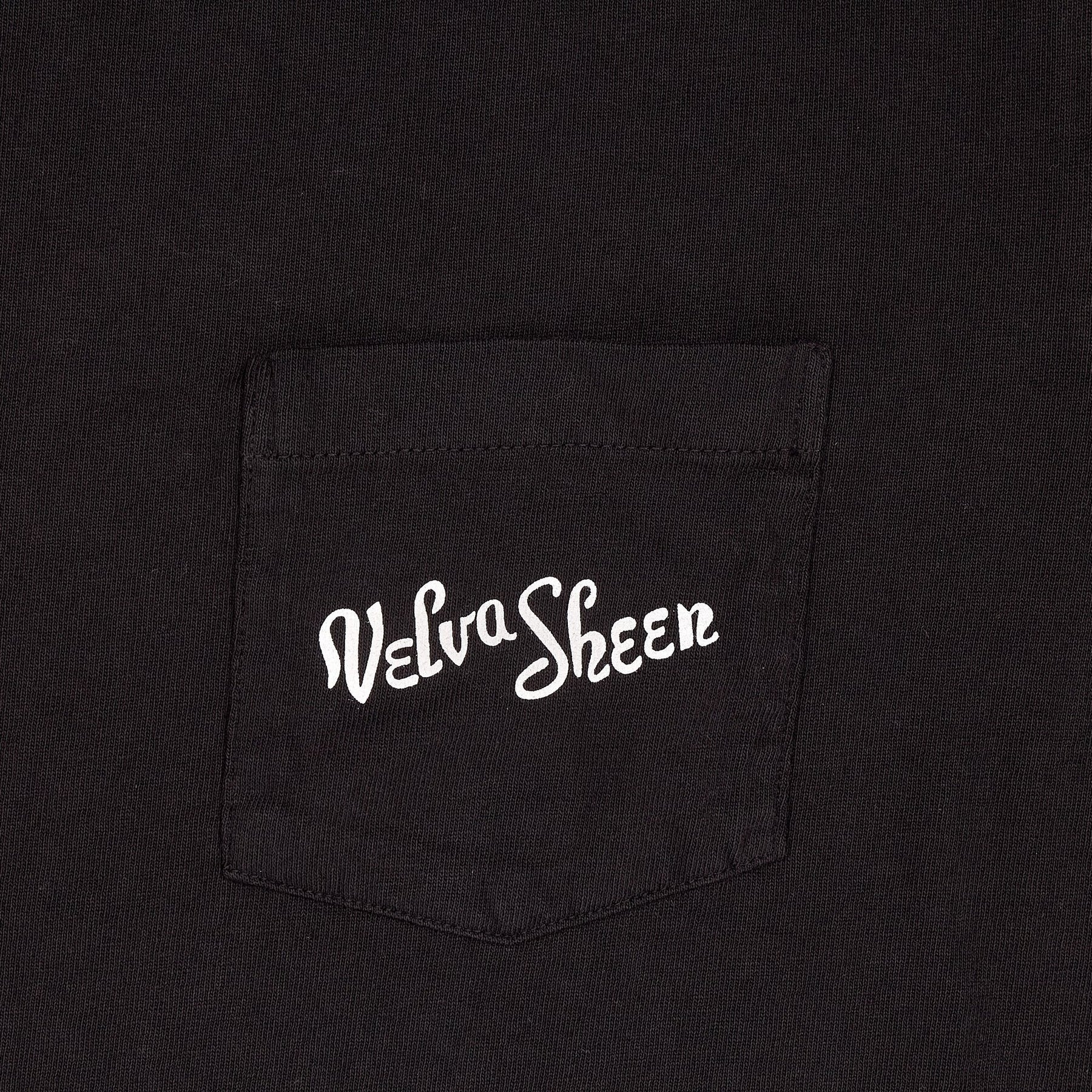 Velva Sheen Black Cotton T-Shirt