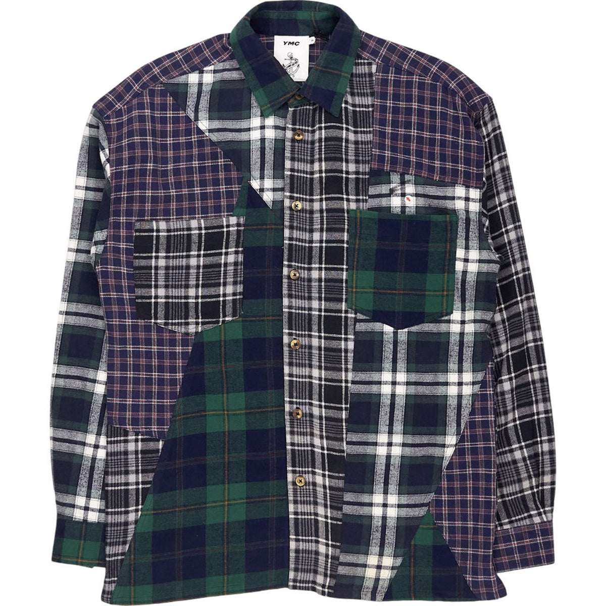 YMC Multi Plaid Mitchum Shirt