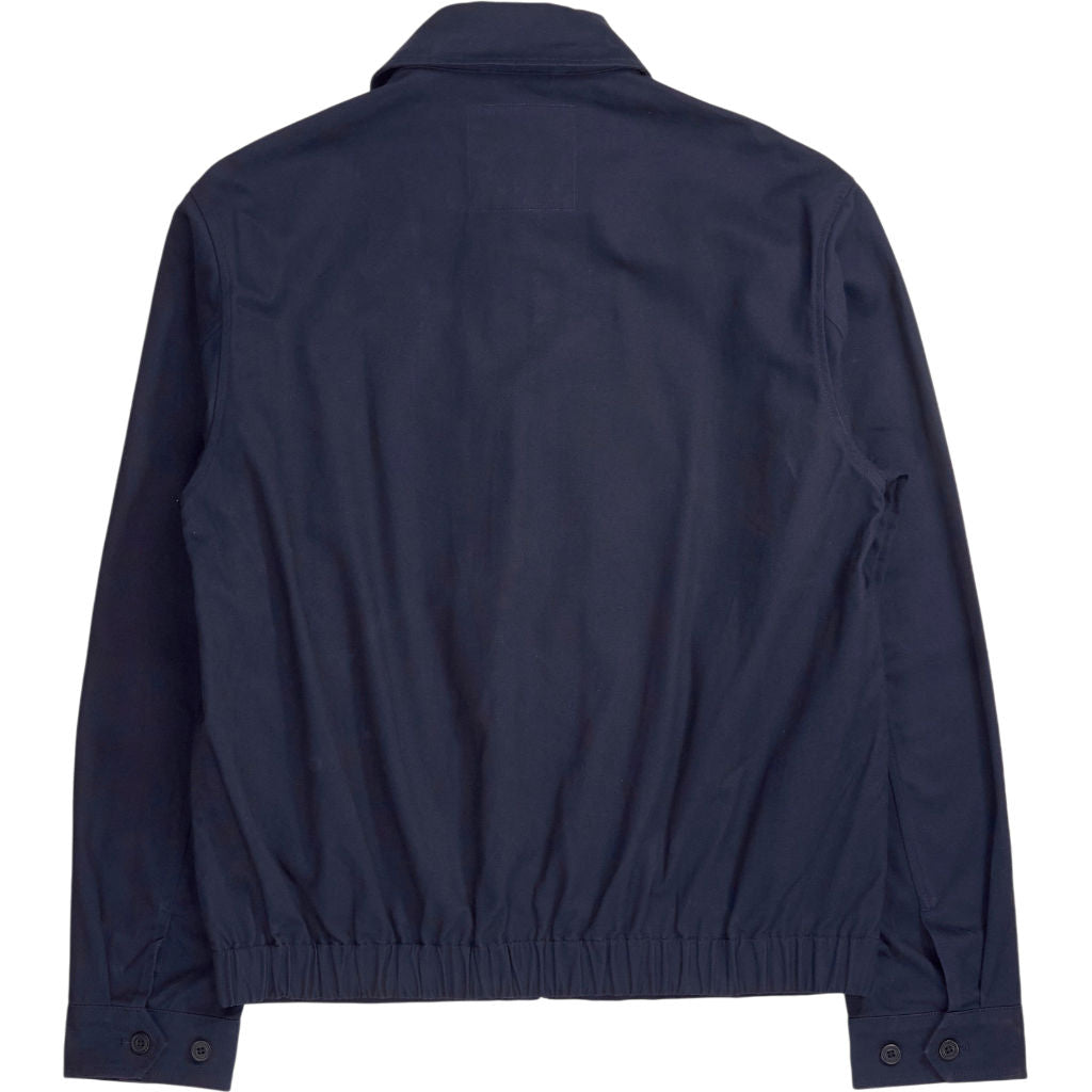 Lyle & Scott Dark Navy Cotton Harrington Jacket