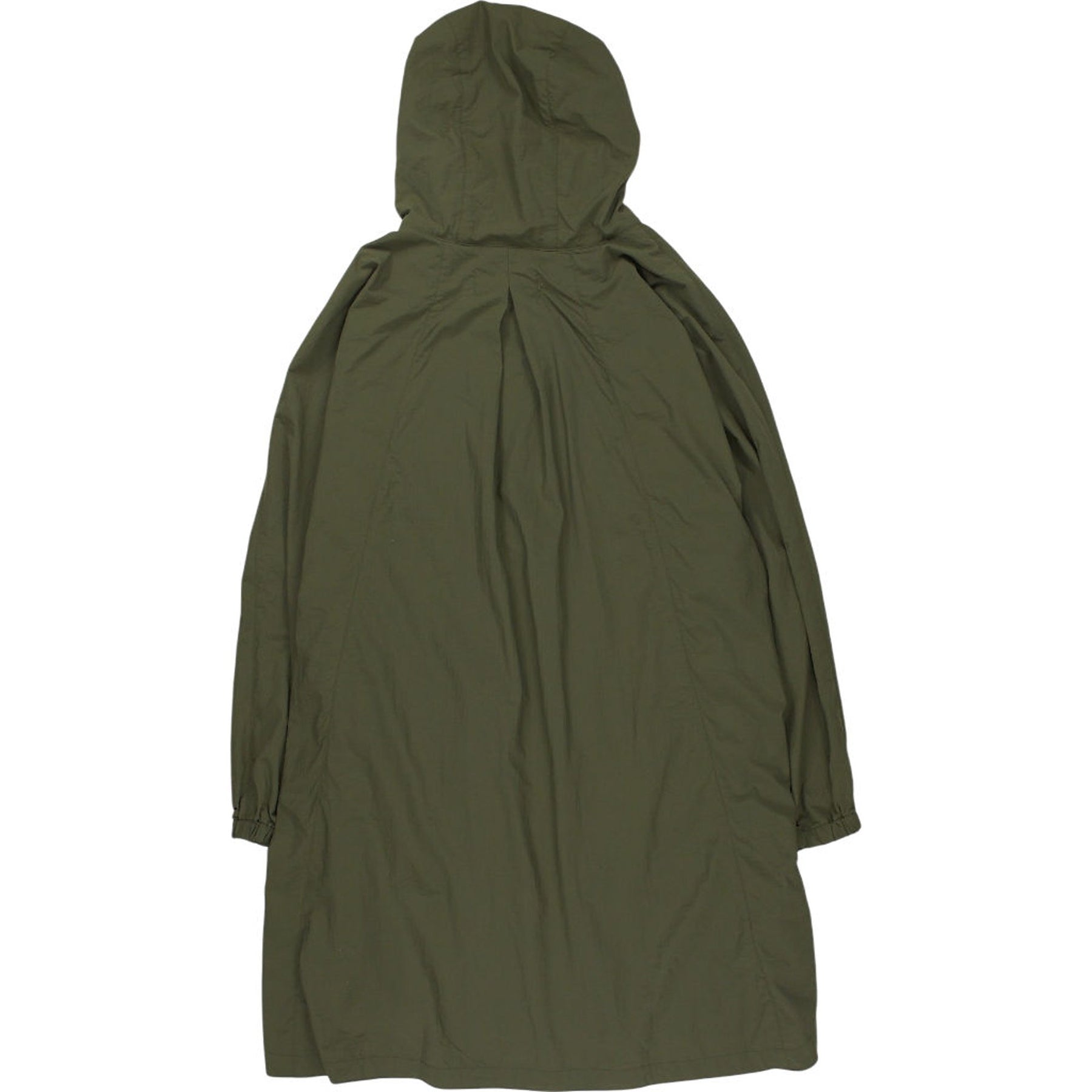 YMC Olive Poncho Hooded Coat