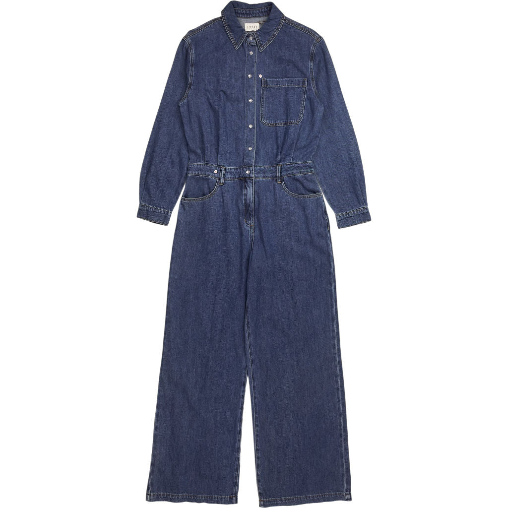 Hush Blue Denim Jumpsuit