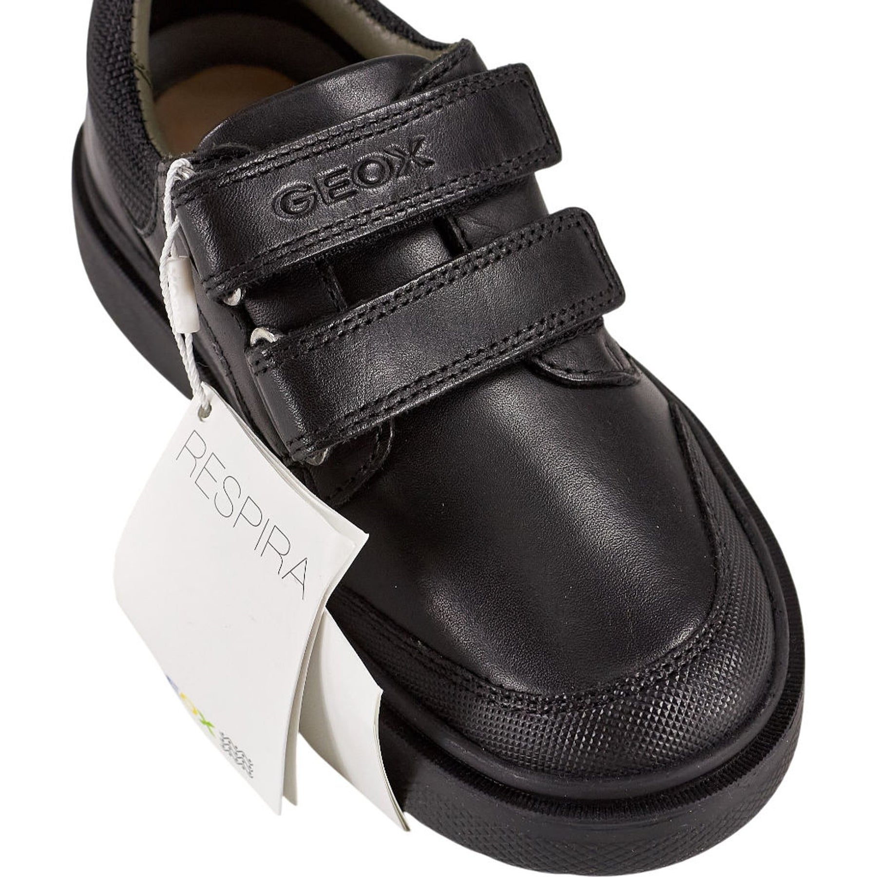 Geox Black J Riddock B.F Shoes