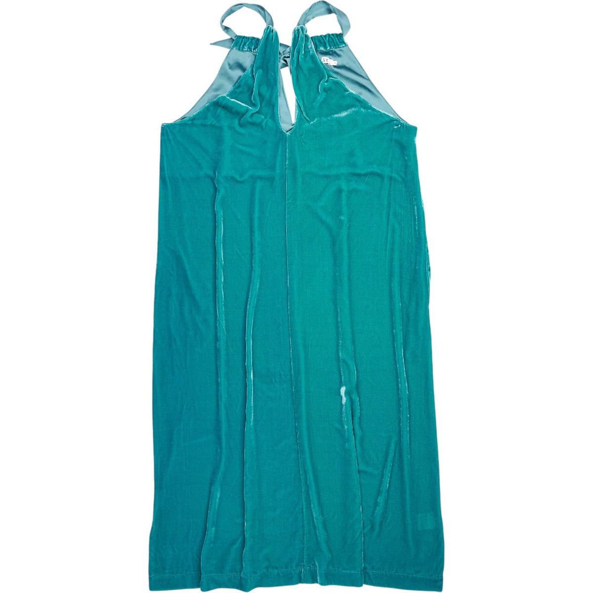 NRBY Green Velvet Dress