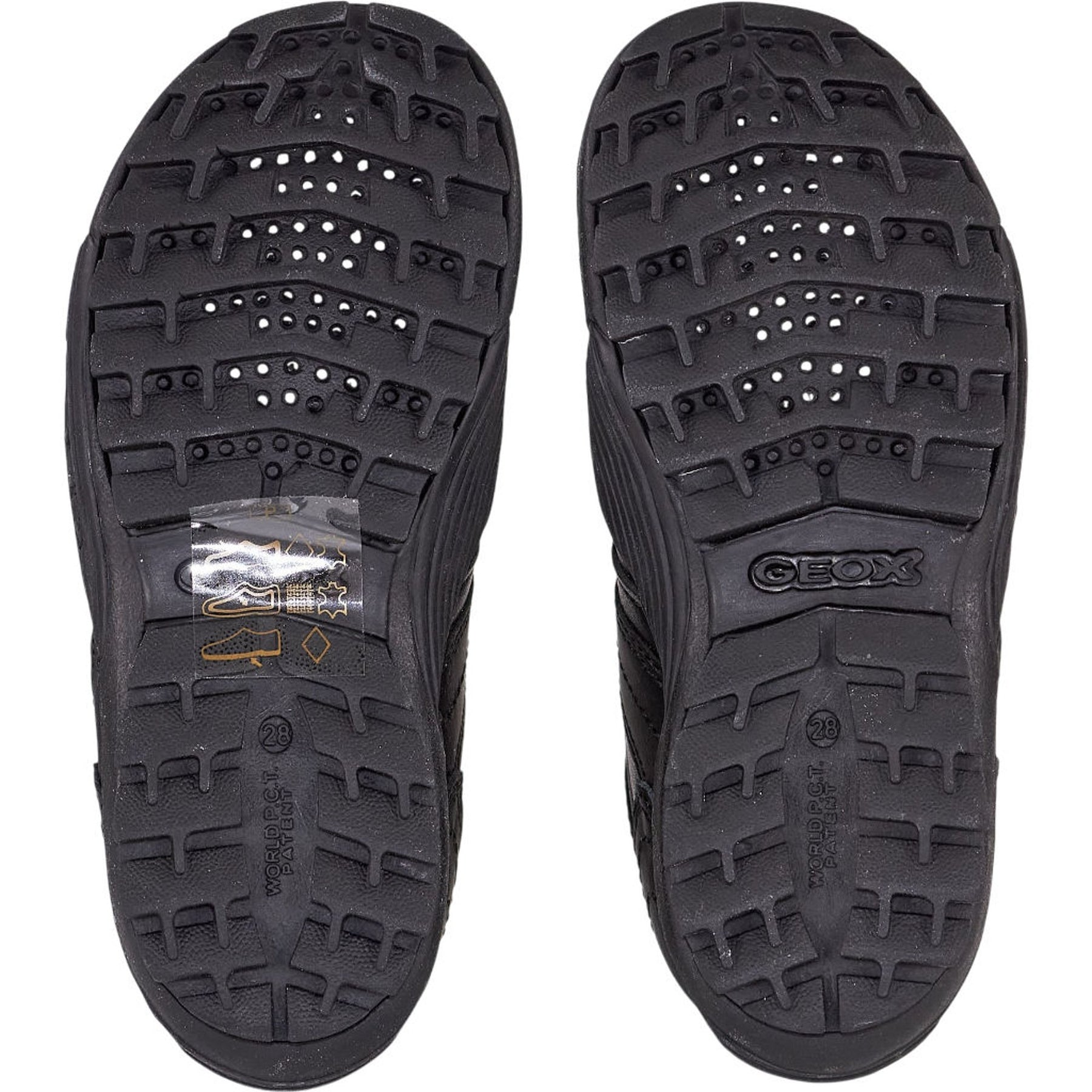 Geox Black J Savage Trainers