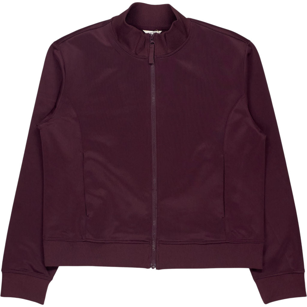 Hush Plum Zipped Sweatshirt