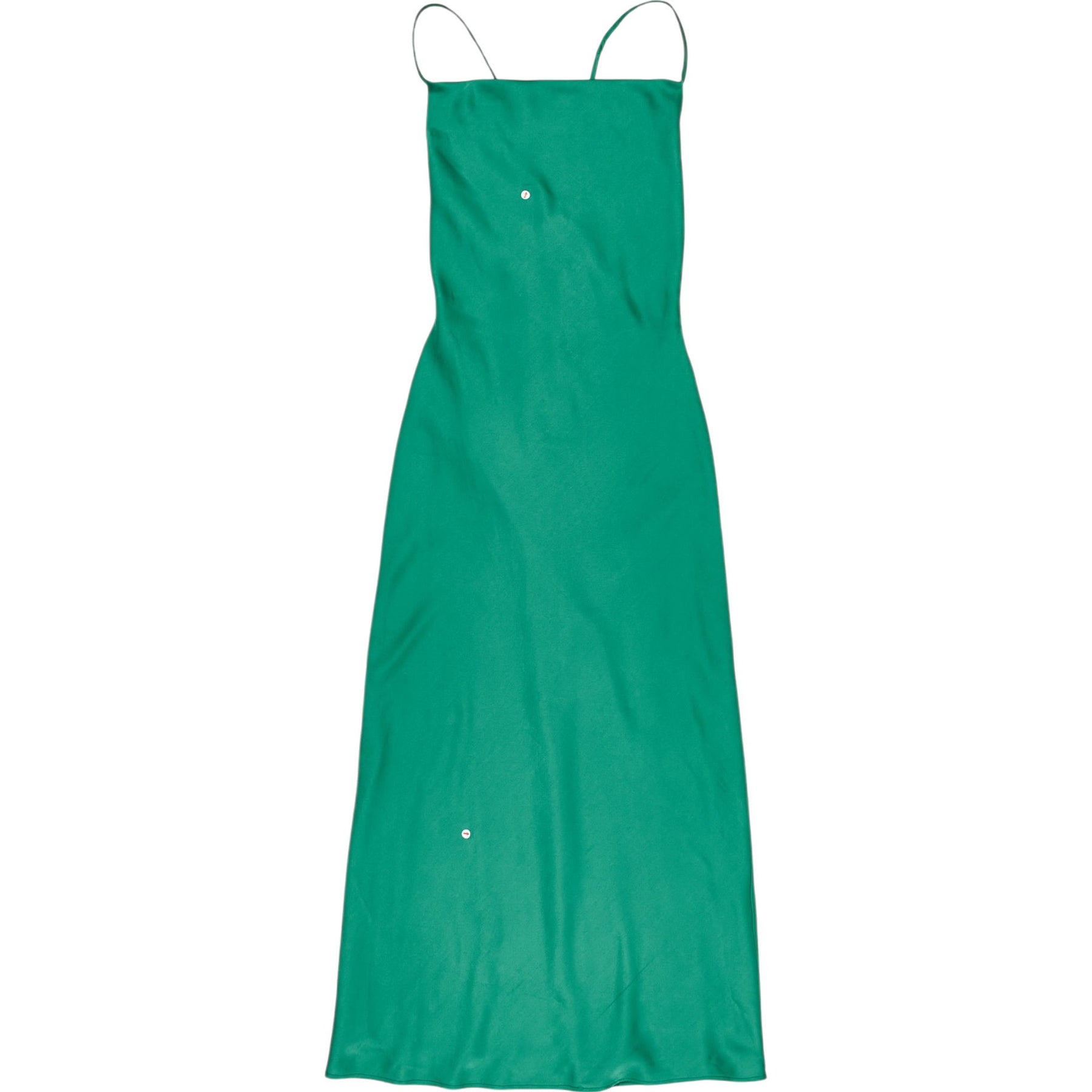 OMNES Green Strappy Dress