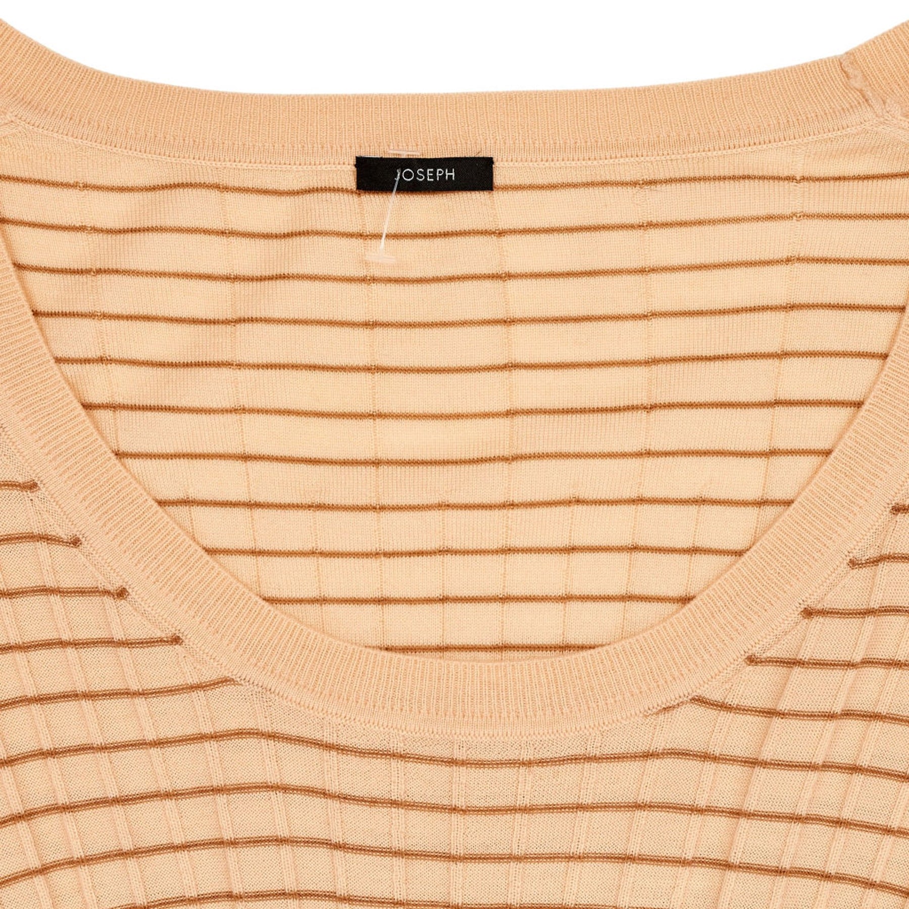 Joseph Peach Stripe Knit Top