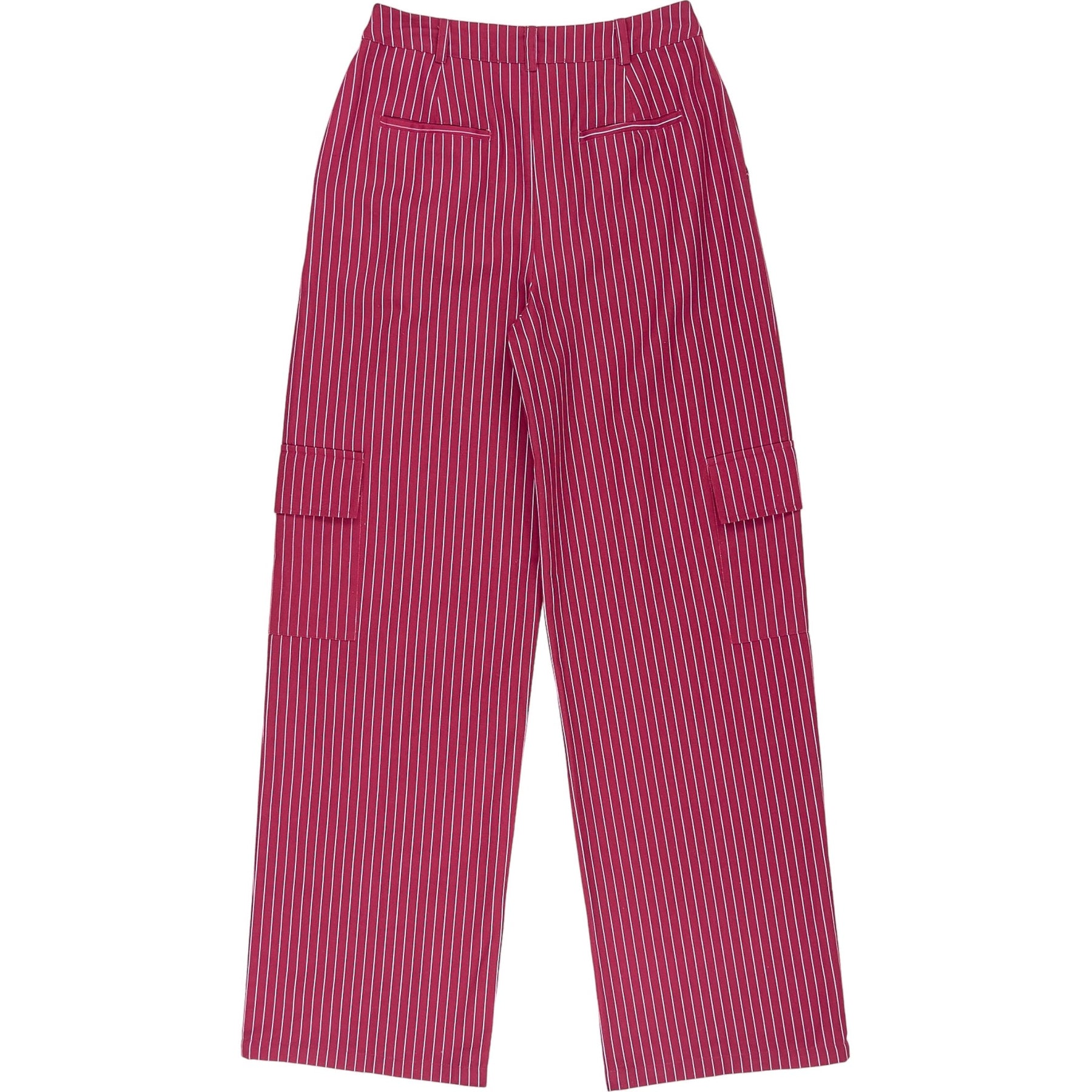 OMNES Pink Striped Trousers
