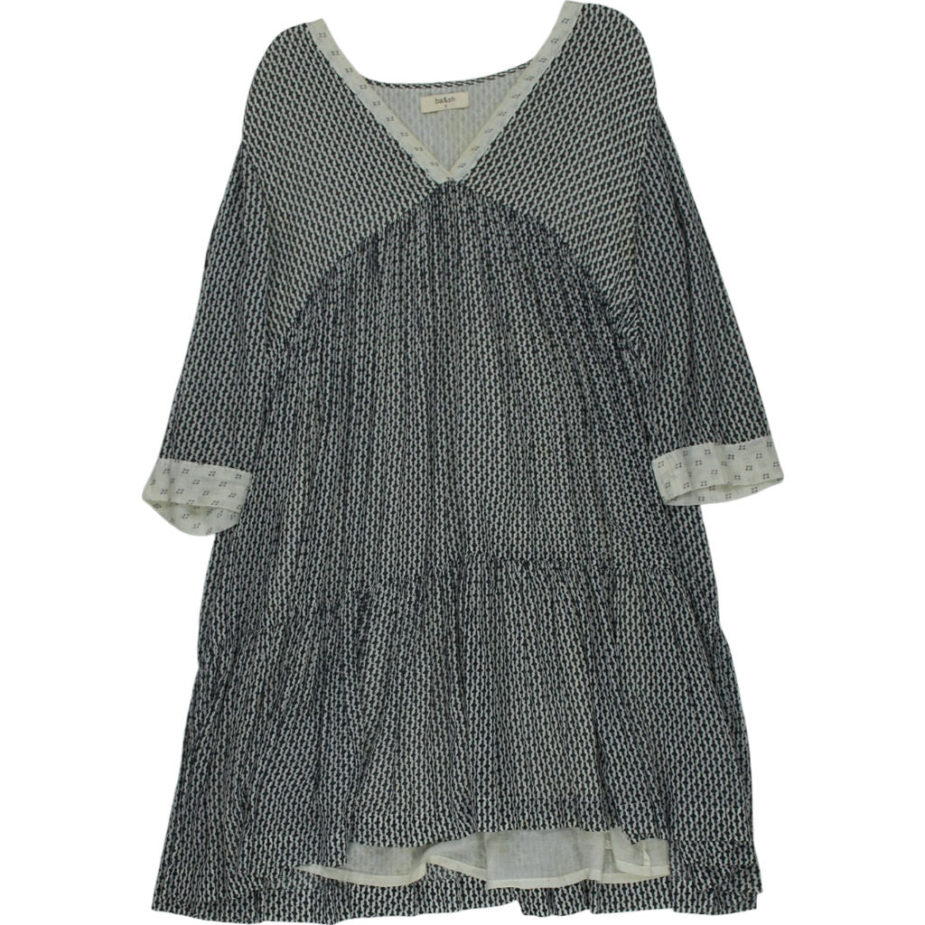 ba&sh Black Patterned Tanja Dress