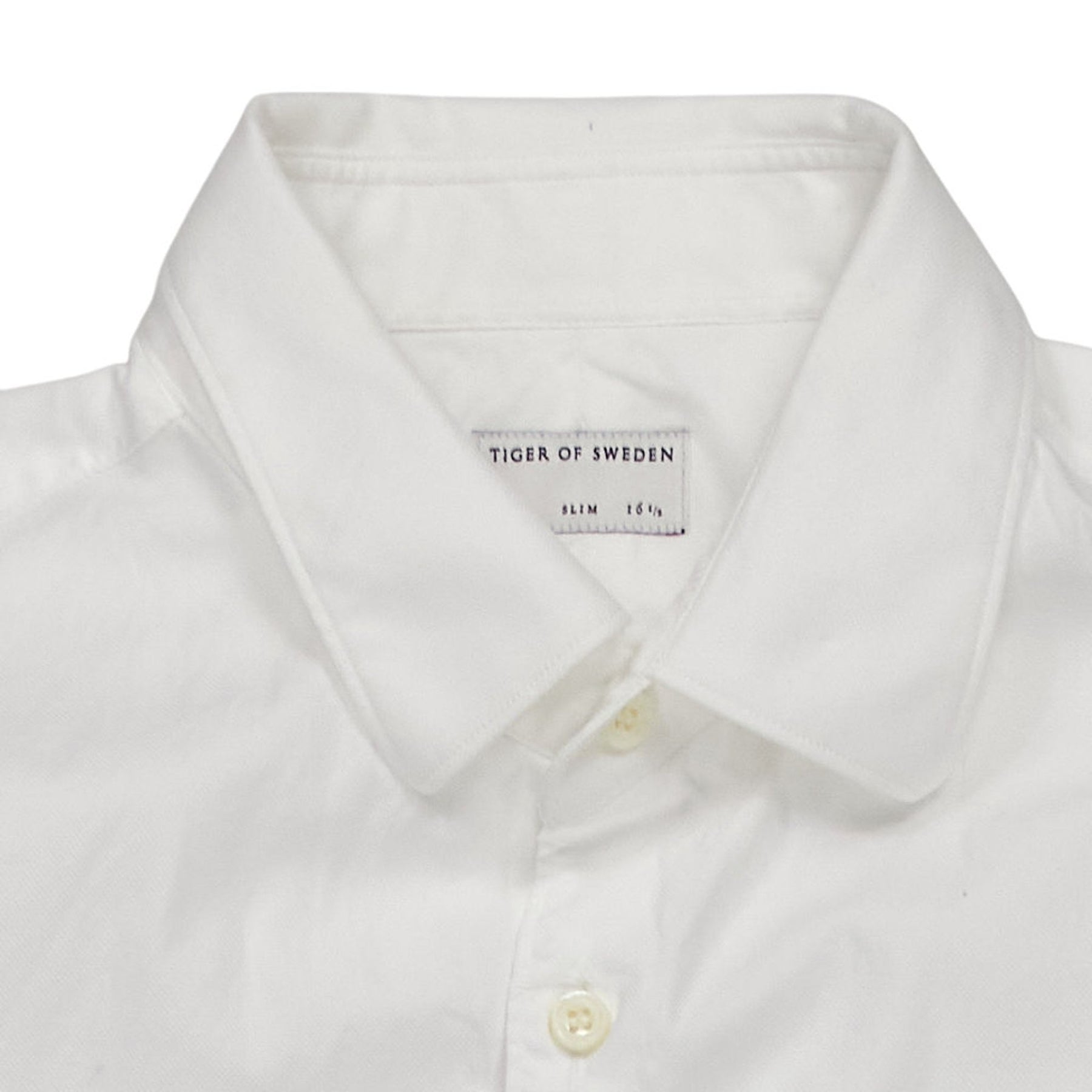 Tiger of Sweden White Slim Shirt