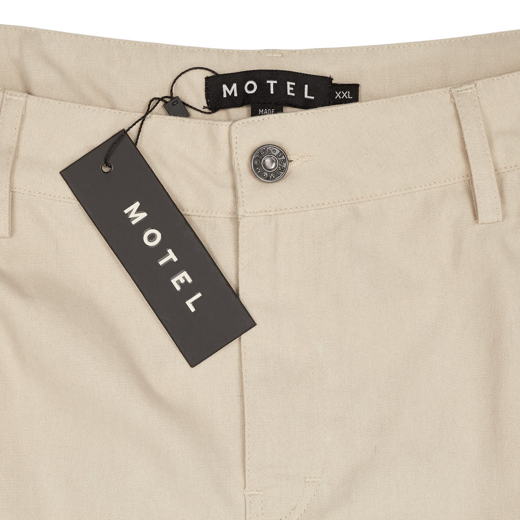 Motel Ecru Ajeng Cargo Skirt