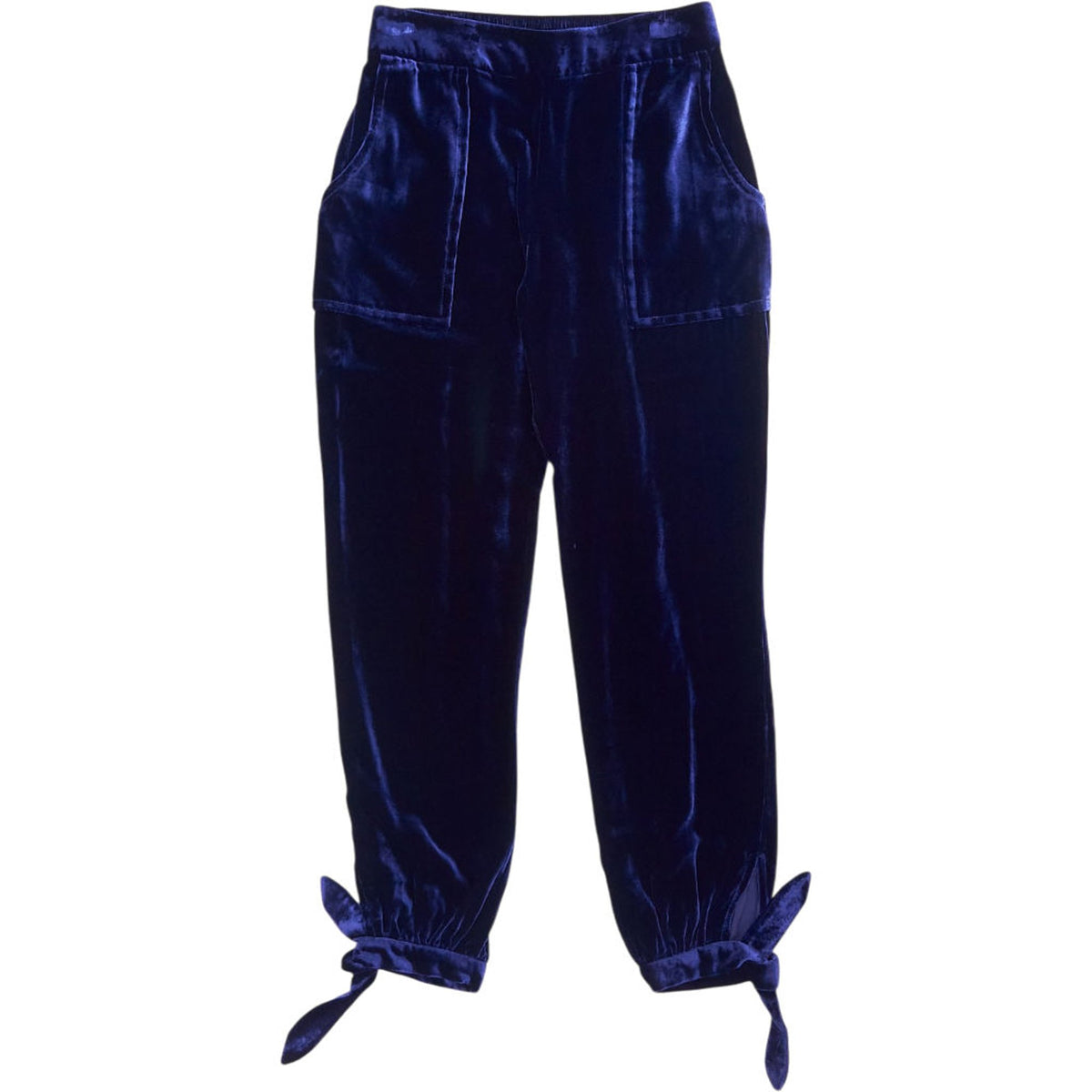 NRBY Blue Velvet Trousers