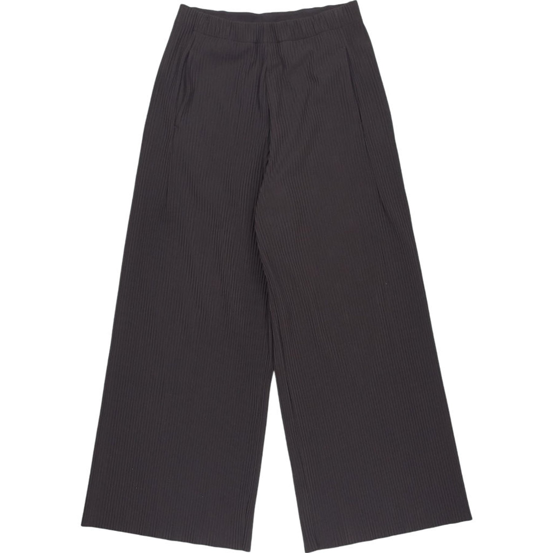 COS Brown Pleated Trousers
