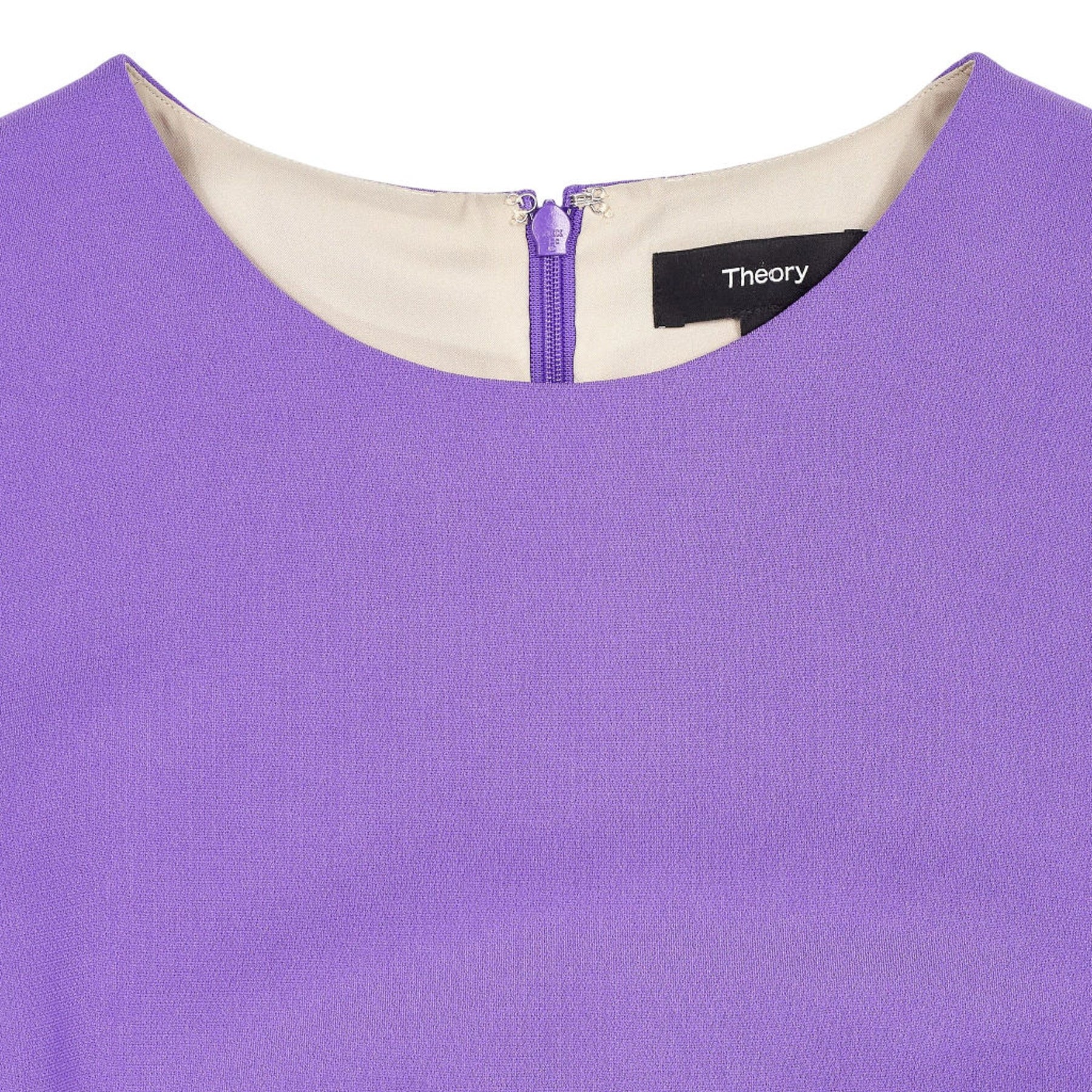 Theory Purple Easy Shift Dress