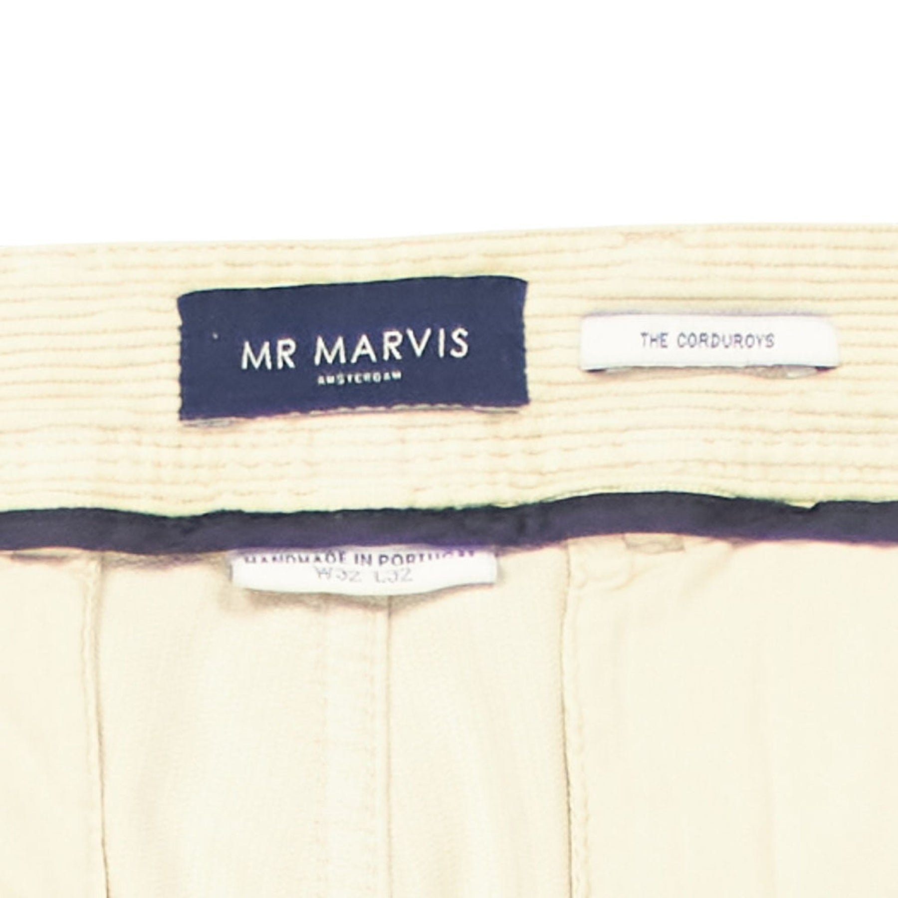 Mr Marvis Cream The Corduroys Trousers