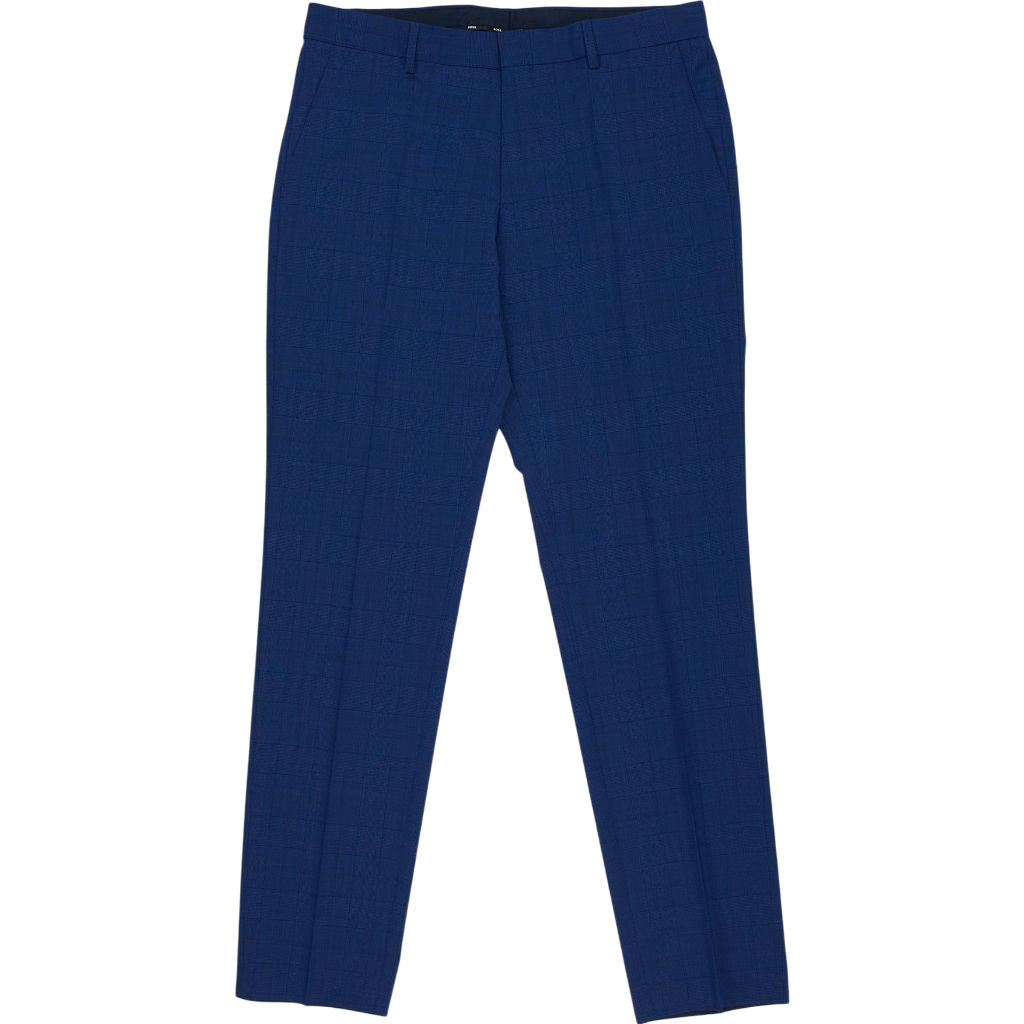 Boss Blue Slim Fit Trousers