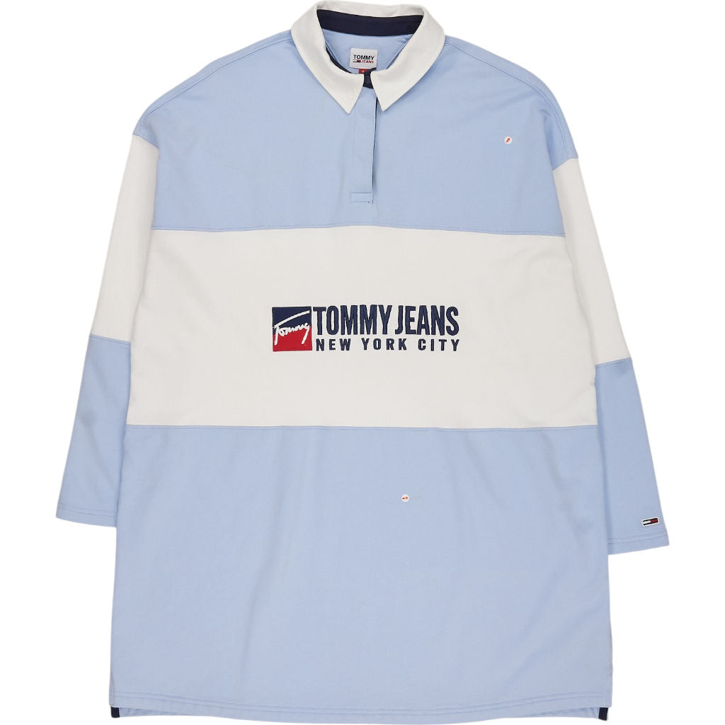 Tommy Jeans Chambray Sky Athletic Rugby Dress