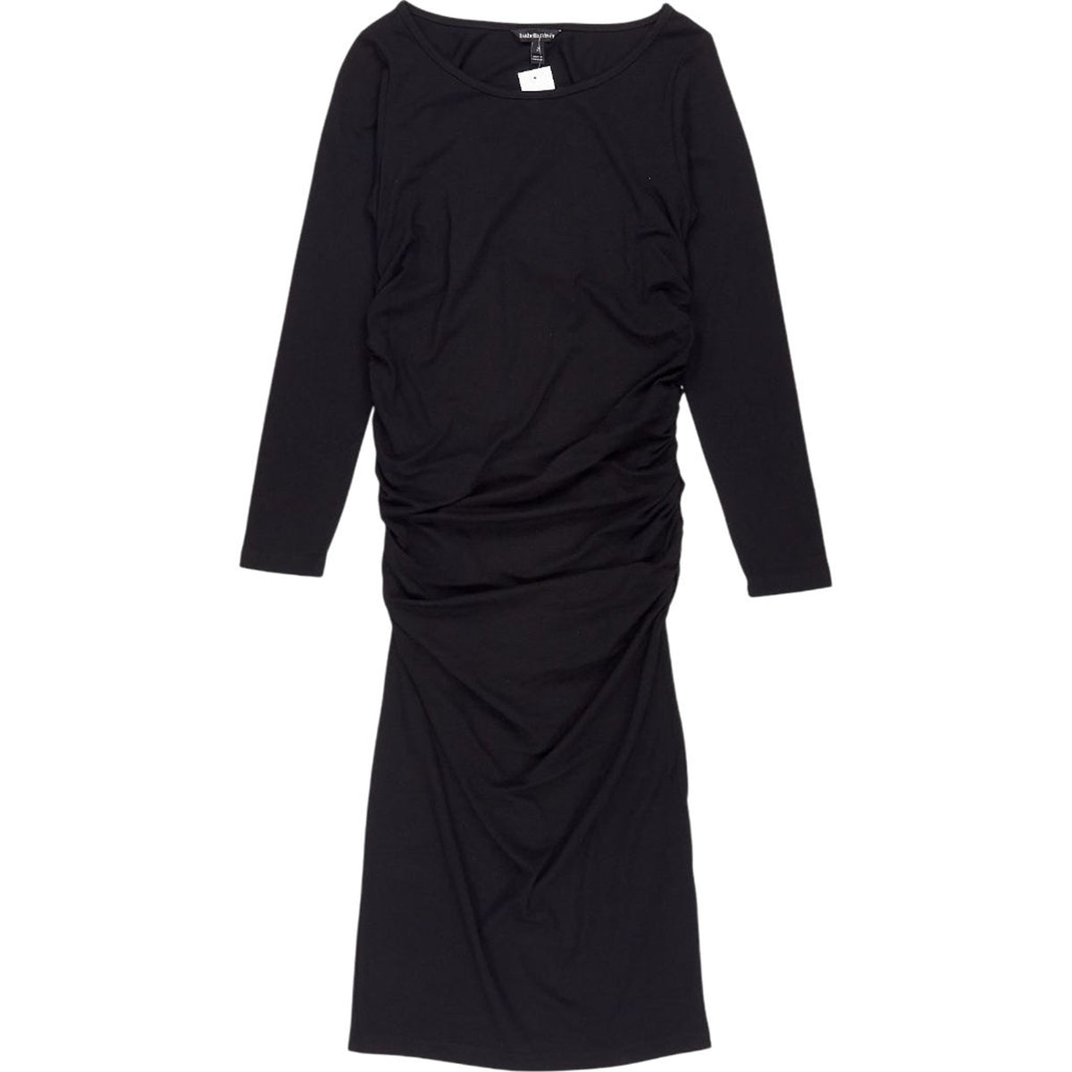 Isabella Oliver Black Maternity Midi Dress