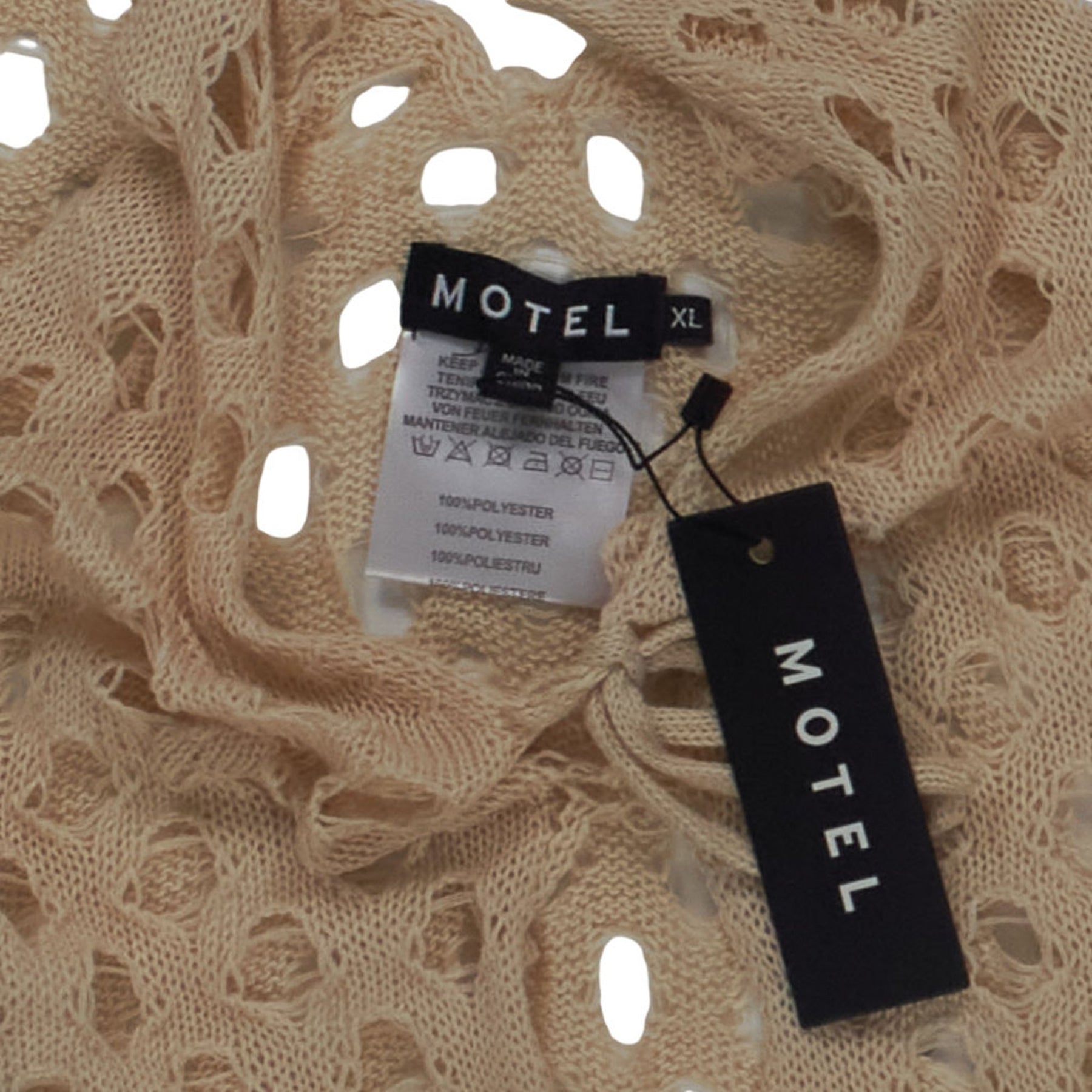 Motel Beige Ryush Dress