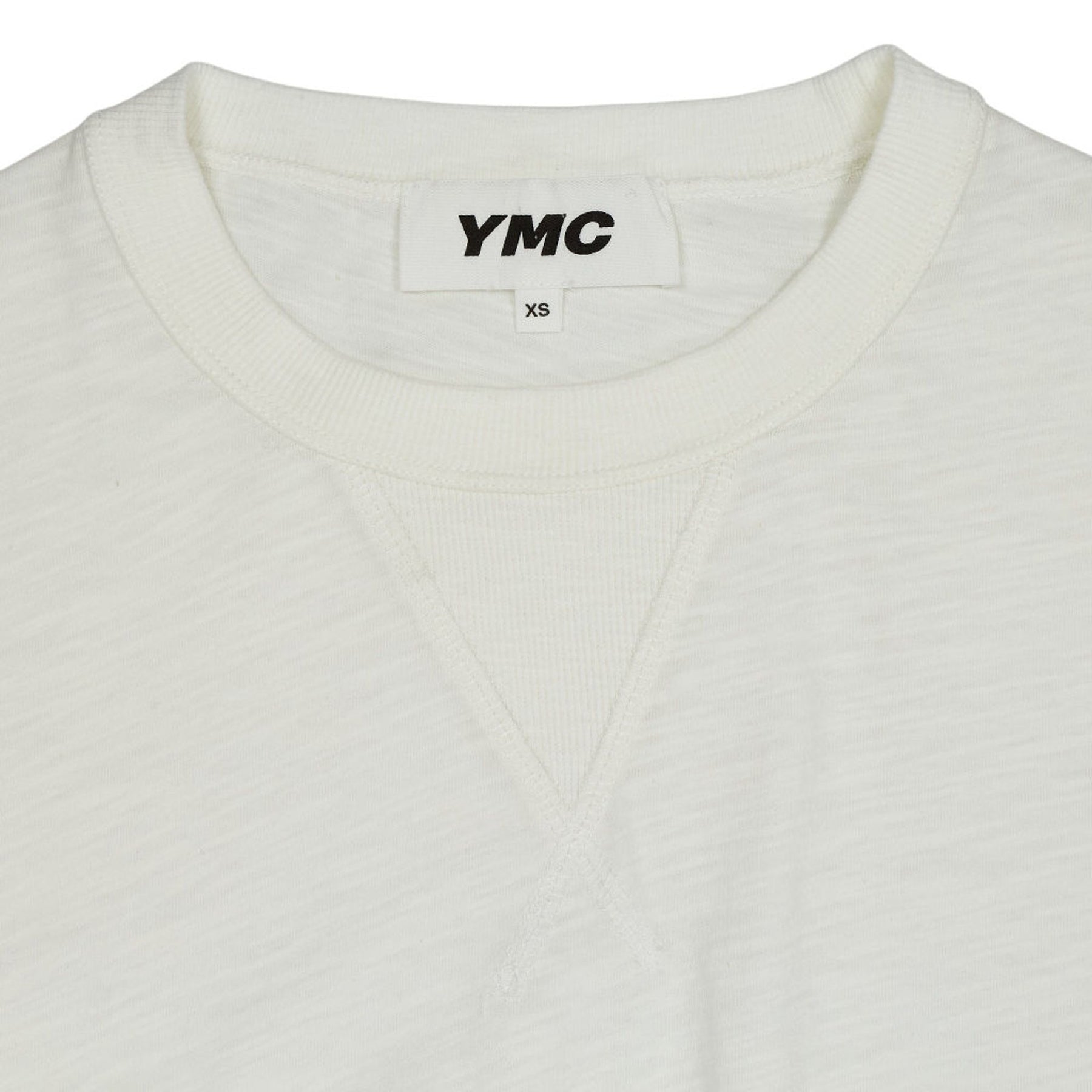 YMC White Crew Neck Top