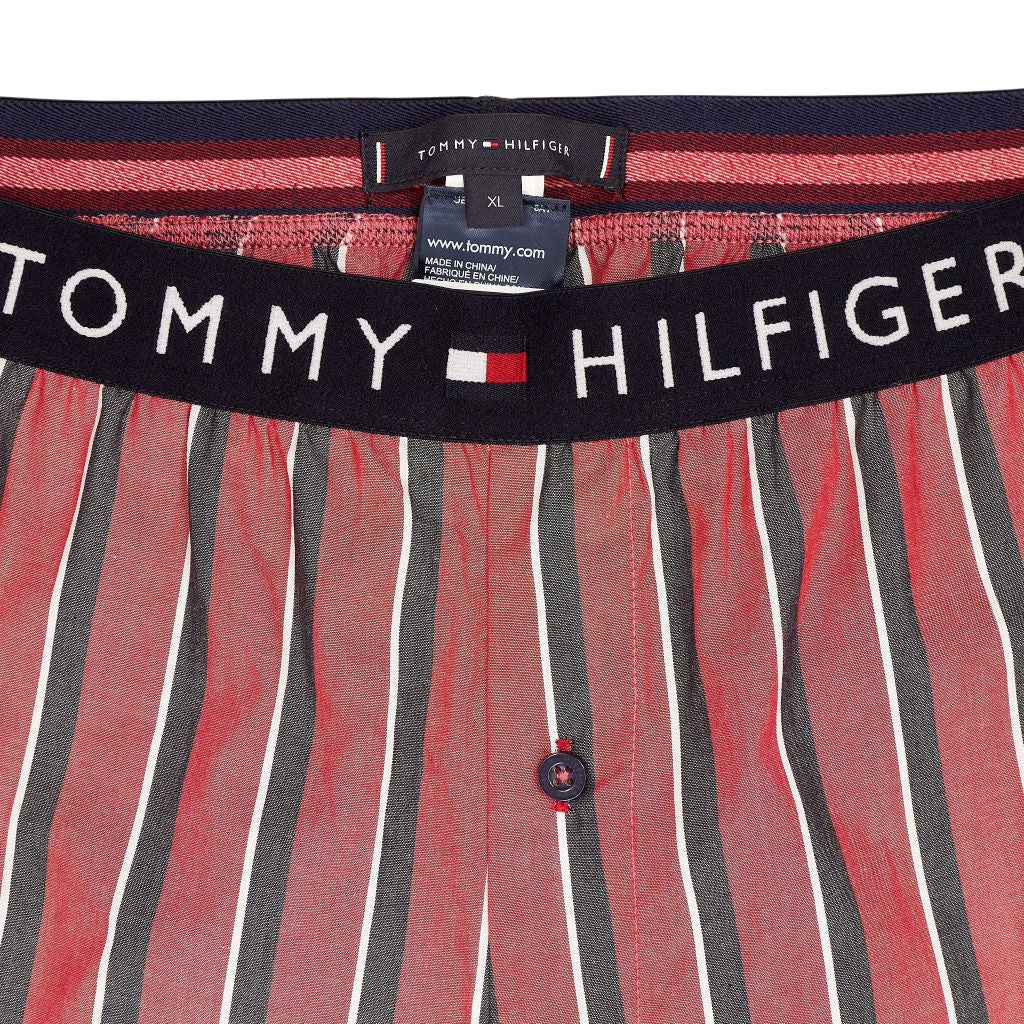 Tommy Hilfiger Red Striped Pants