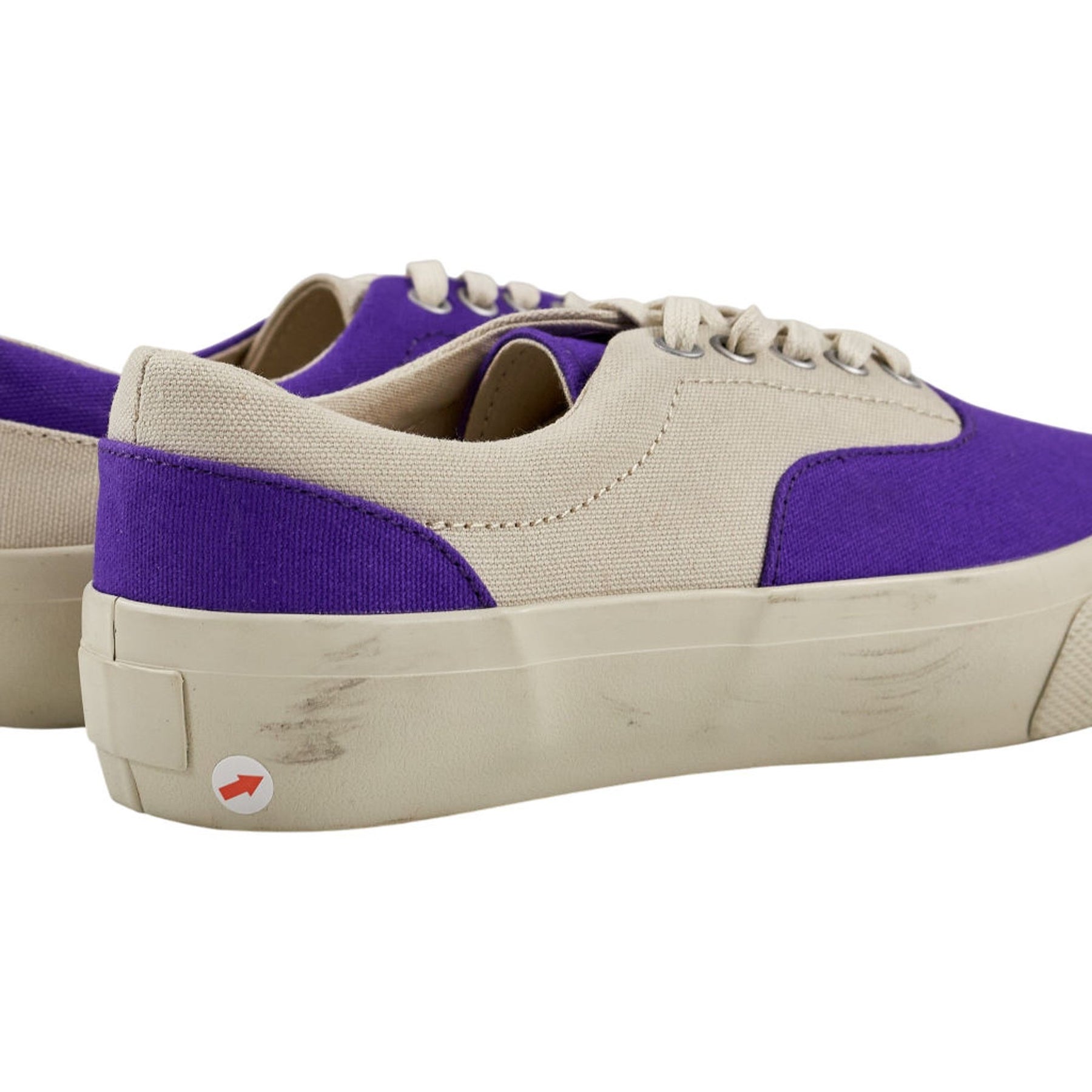 YMC Purple Canvas Trainers