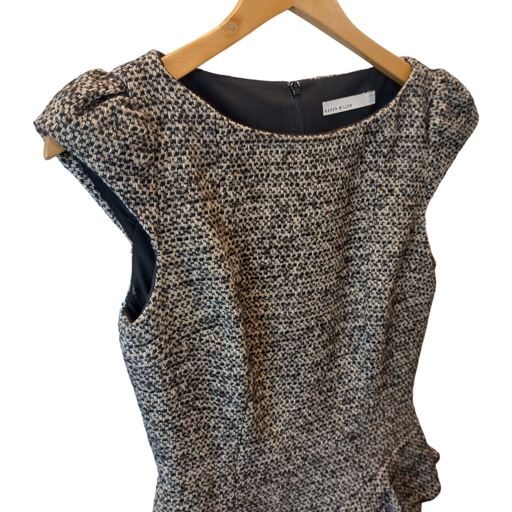 Karen Millen Multicoloured Tweed Dress