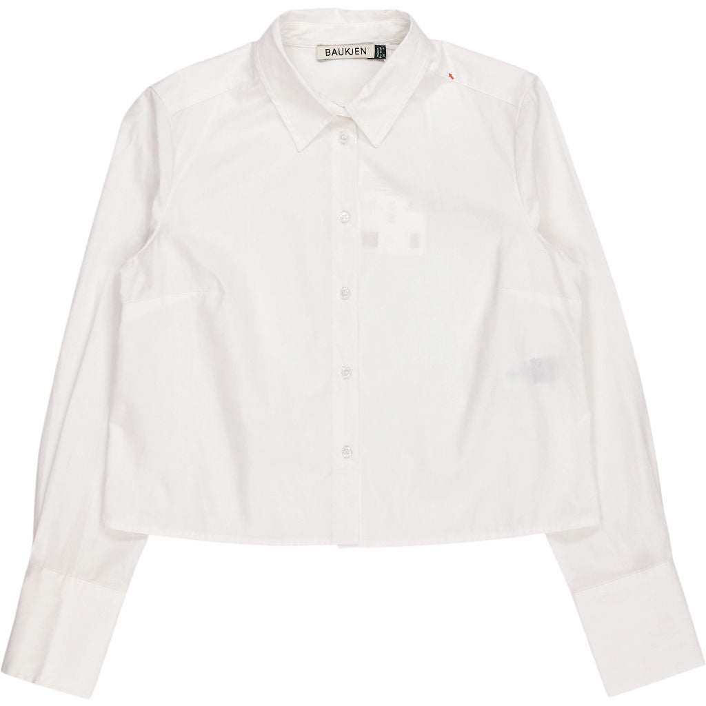 Baukjen White Corey Organic Cropped Shirt