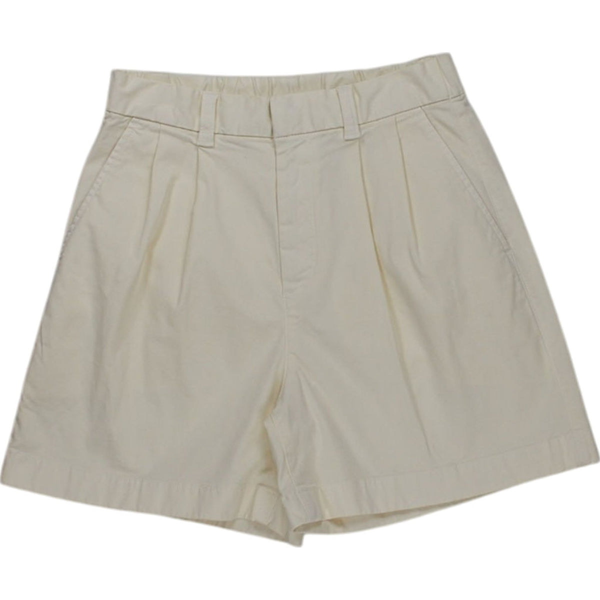 GAP Cream High-Waisted Shorts
