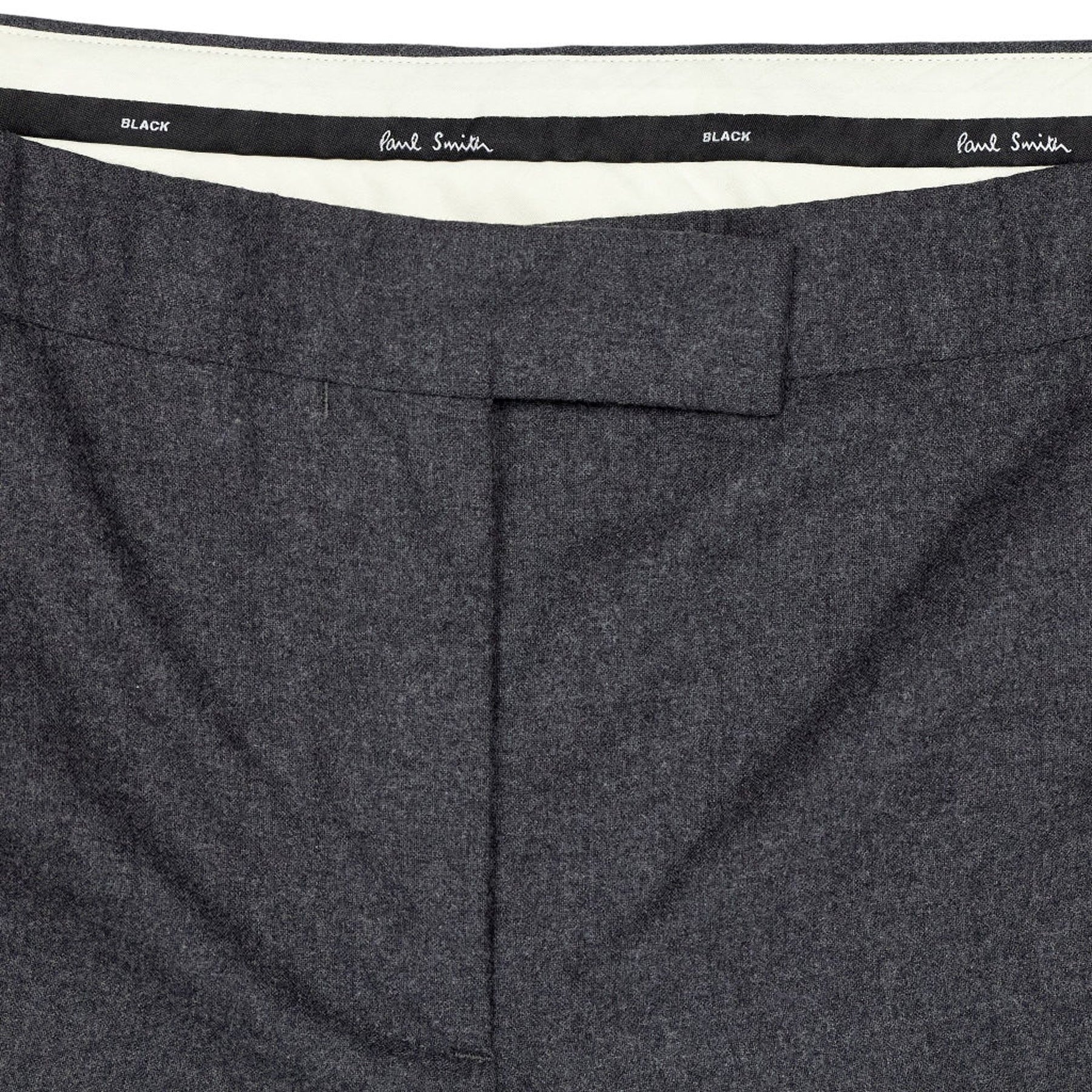 Paul Smith Black Wool Trousers