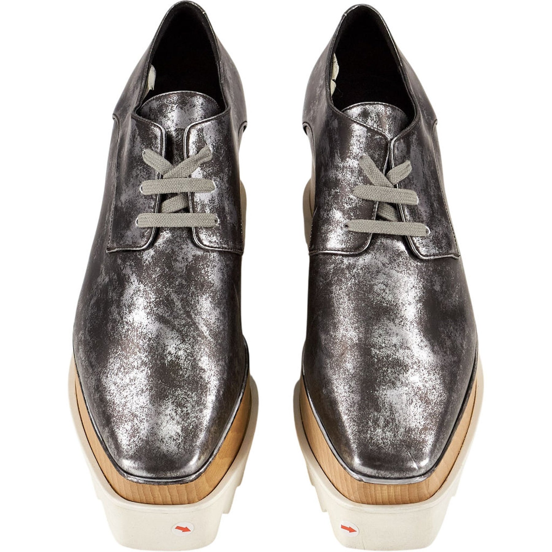 Stella McCartney Metallic Platform Shoes EU 37