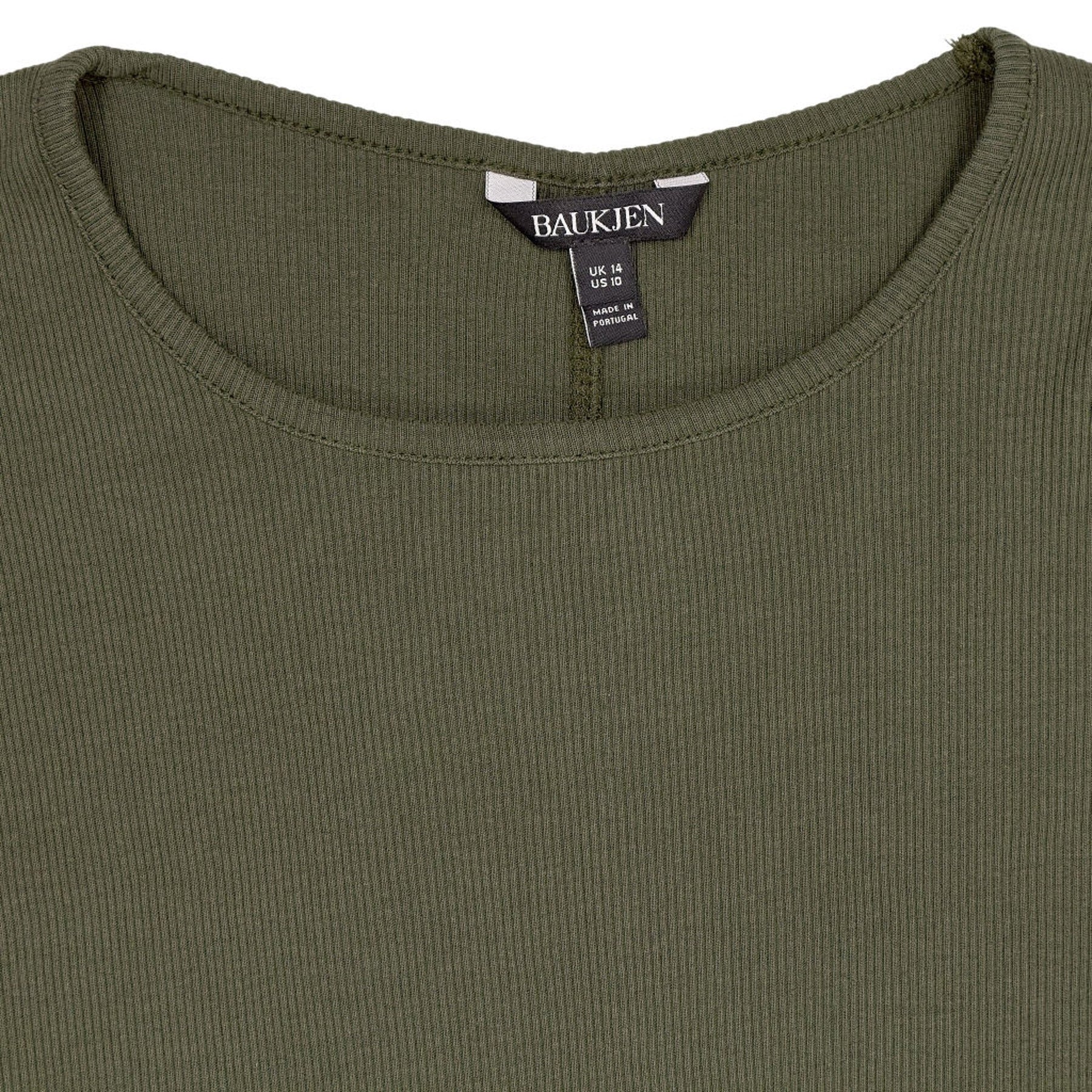 Baukjen Khaki Long Sleeve Top