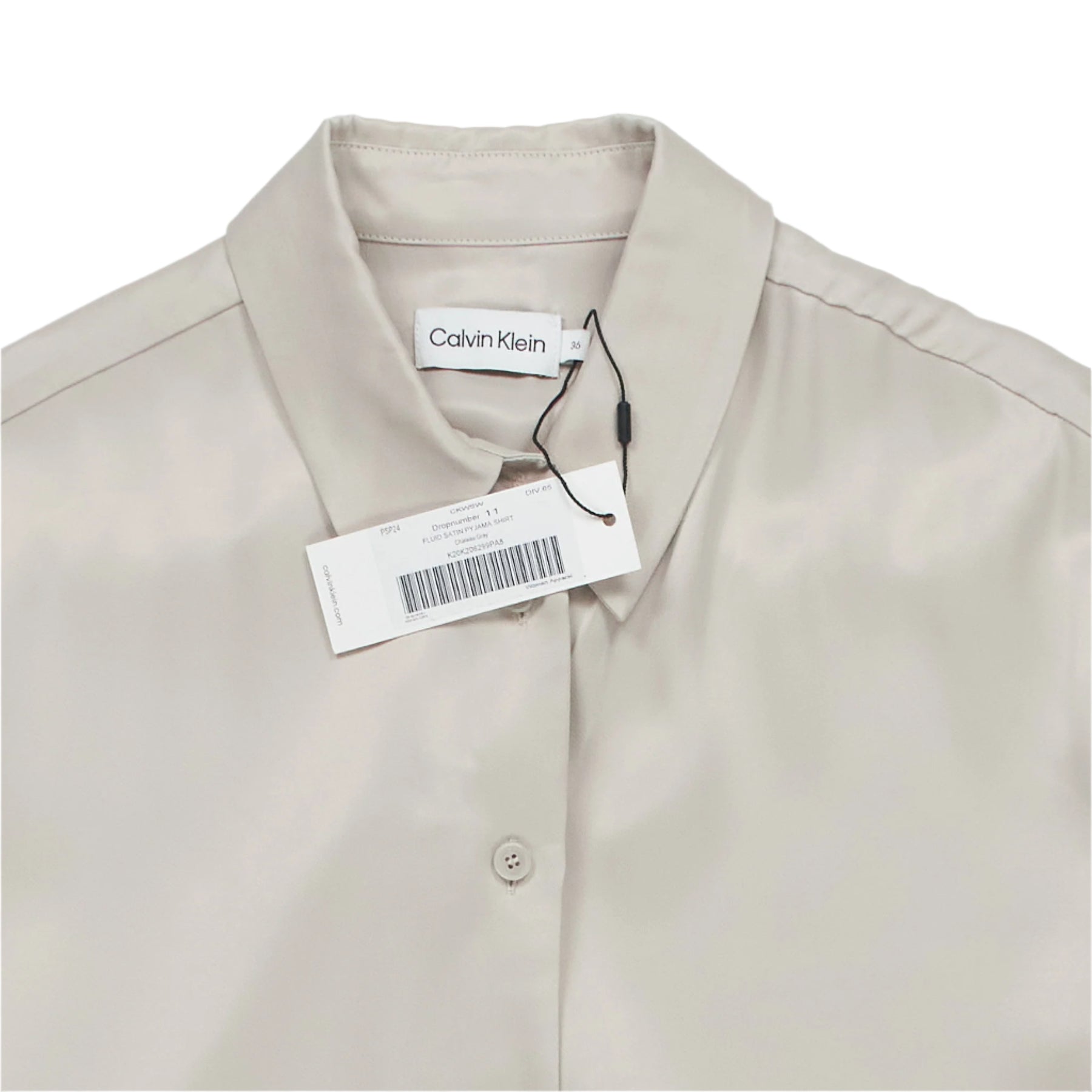 Calvin Klein Fluid Satin PJ Top