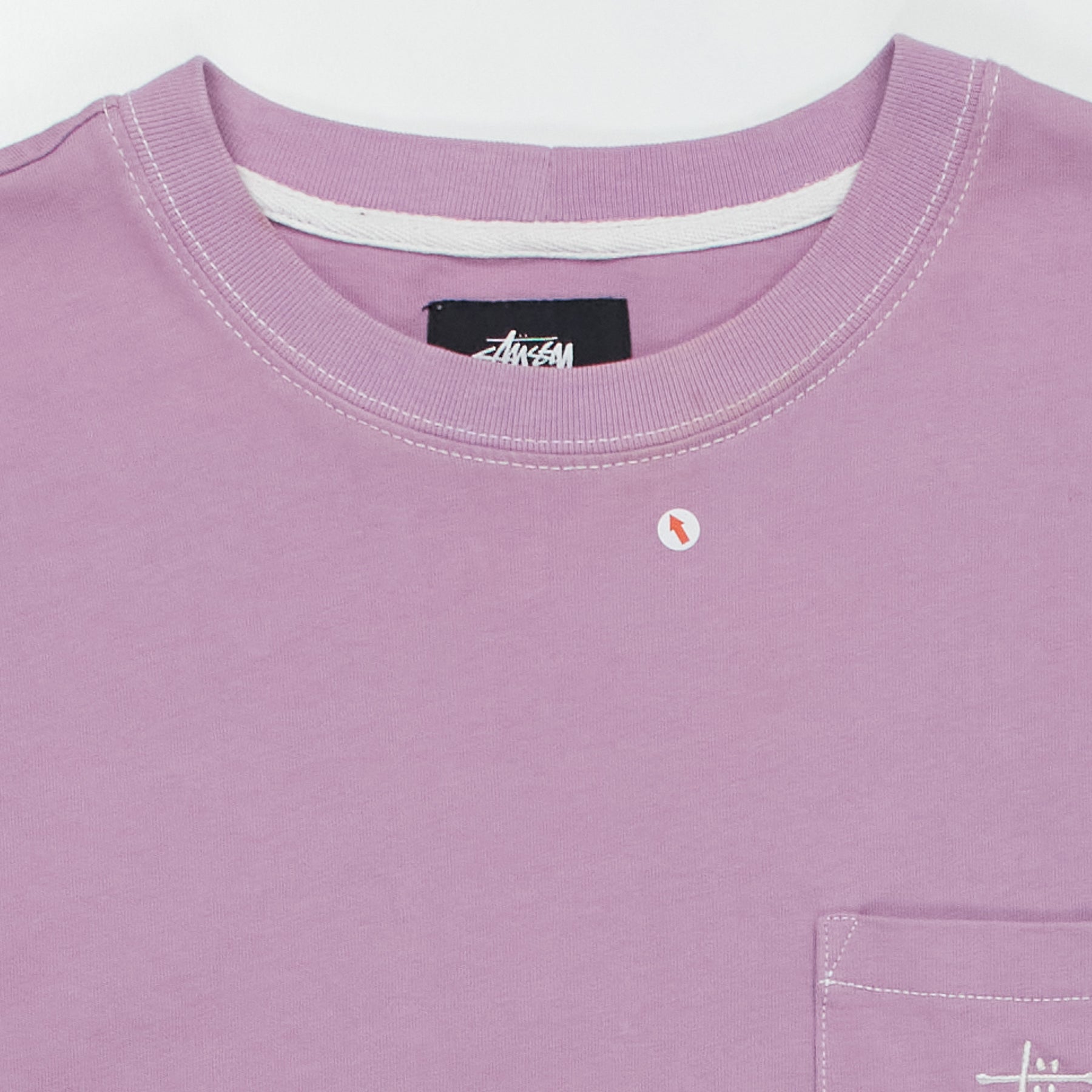 Stussy Pink Pocket Tee
