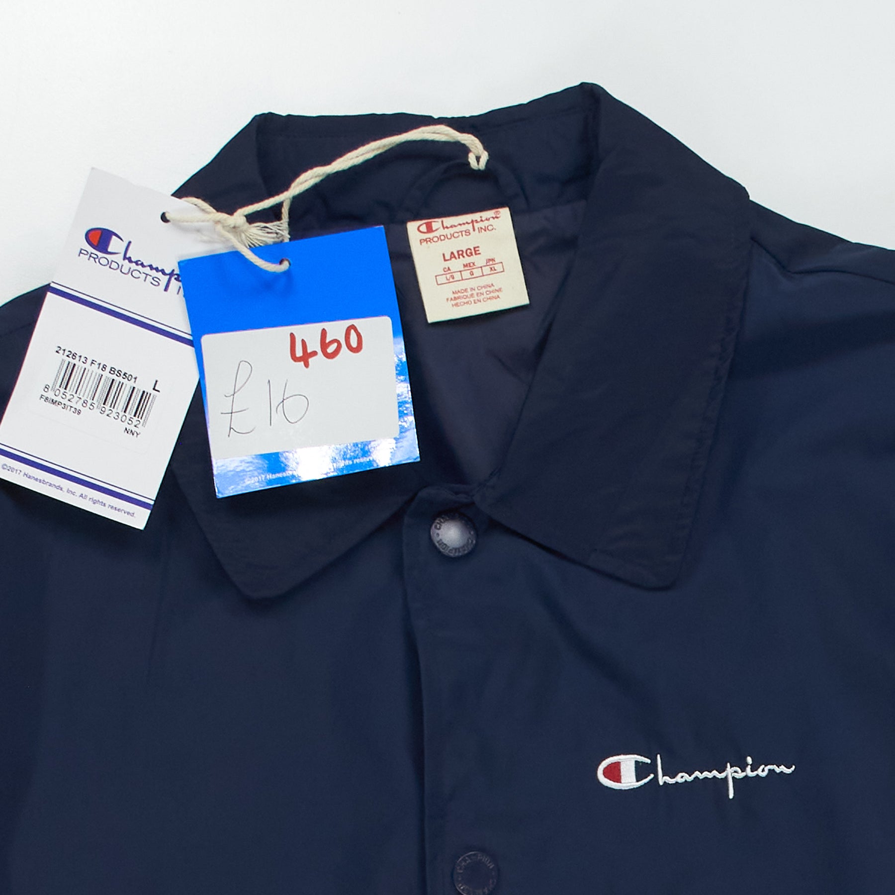 Champion Blue Polyester Jacket