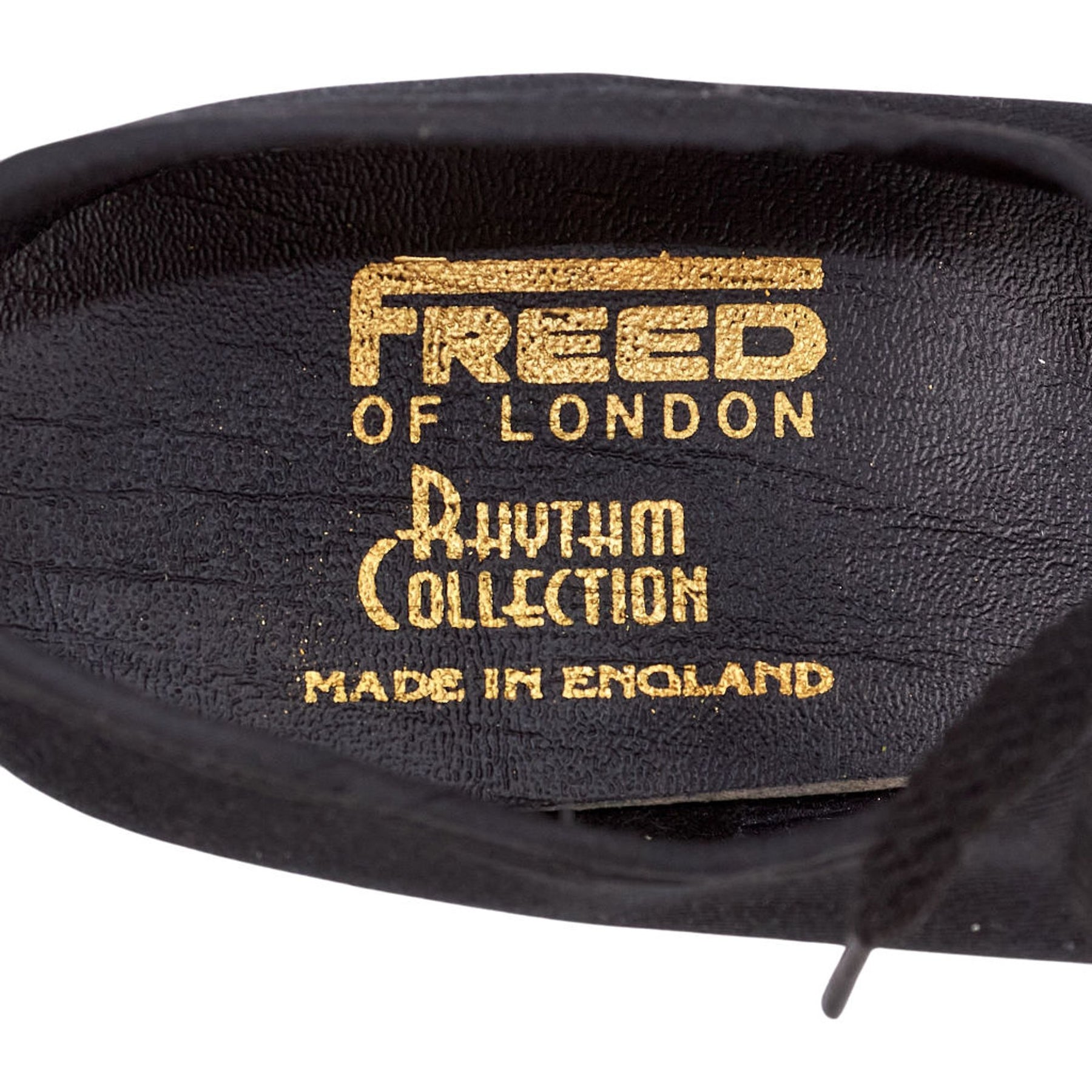 Freed of London Black Canvas Tap Shoes