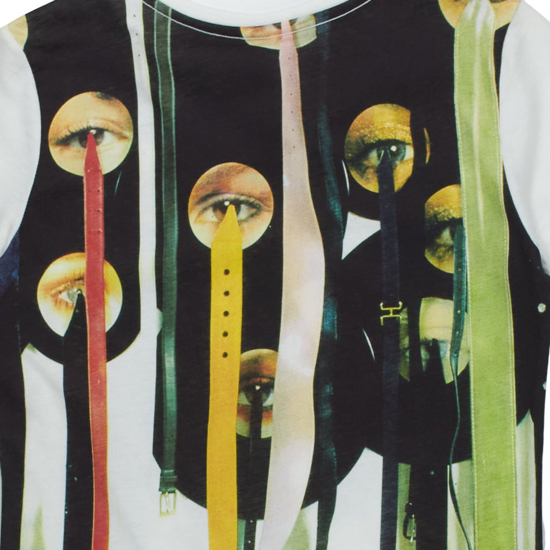 Zaniah Disc Eye Print Jersey T-Shirt