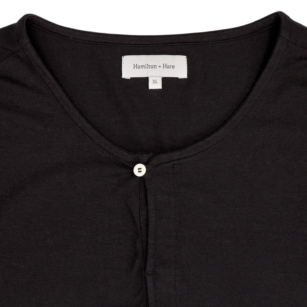 Hamilton + Hare Black Long Sleeve Top