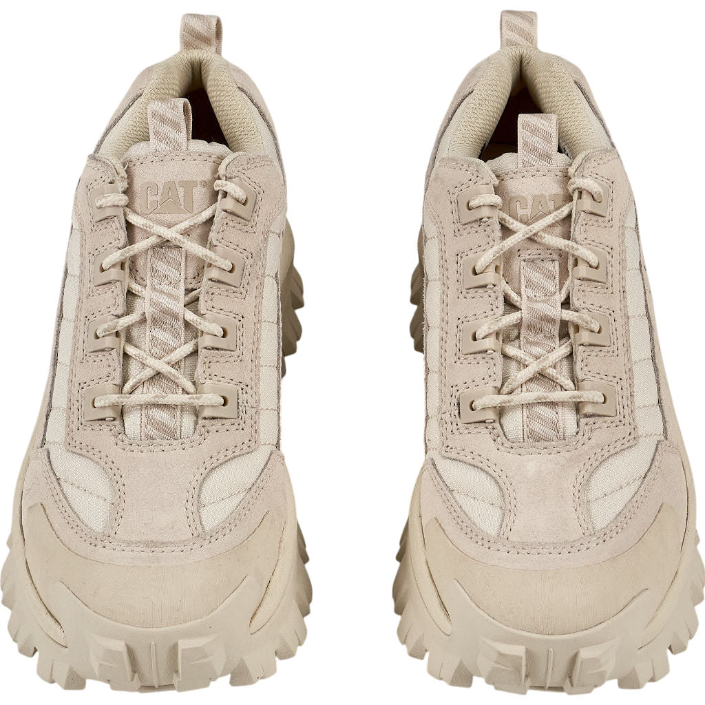 CAT Beige Revive Tech Trainers UK 8