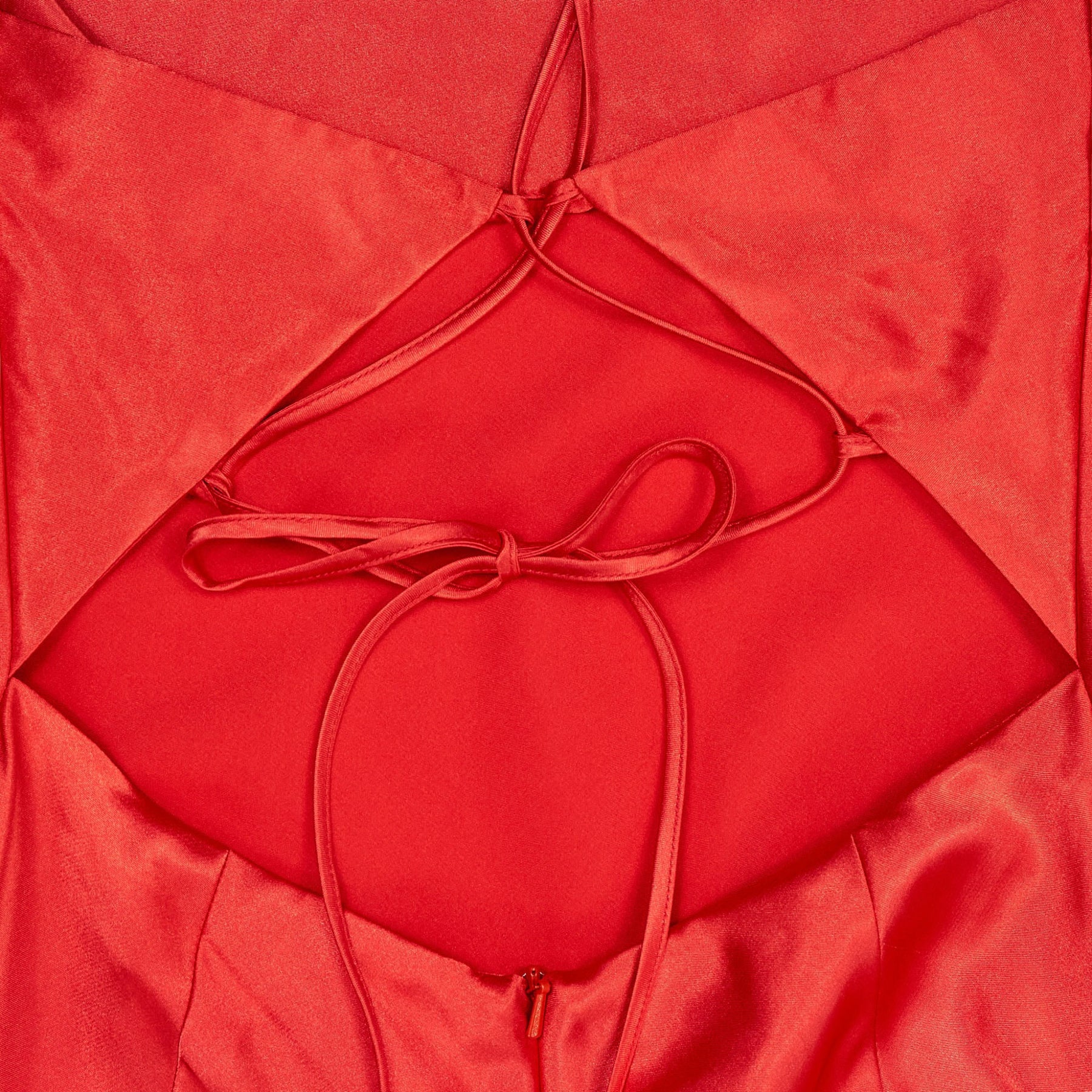 Omnes Red Strappy Dress