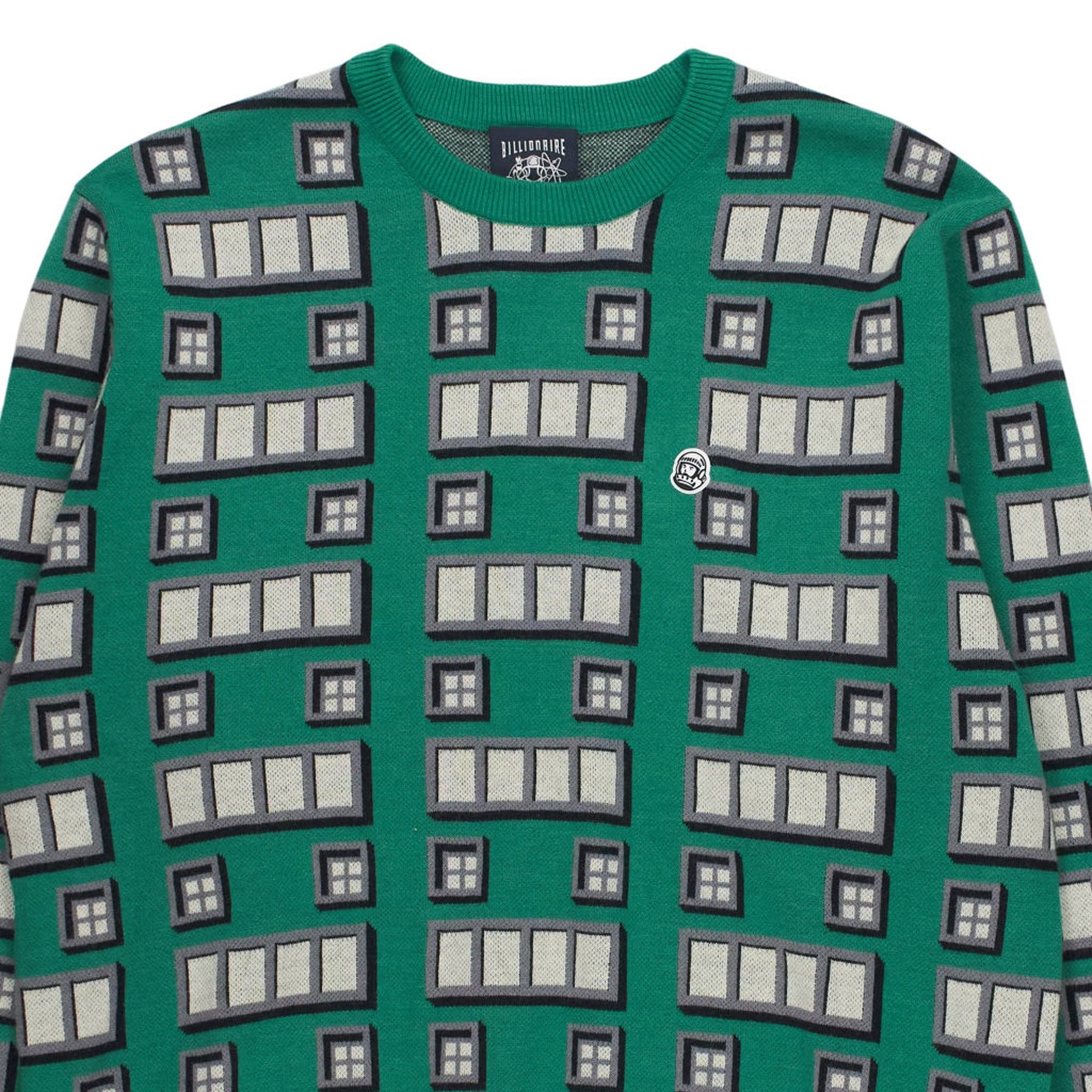 Billionaire Boys Club Green Graphic Jumper