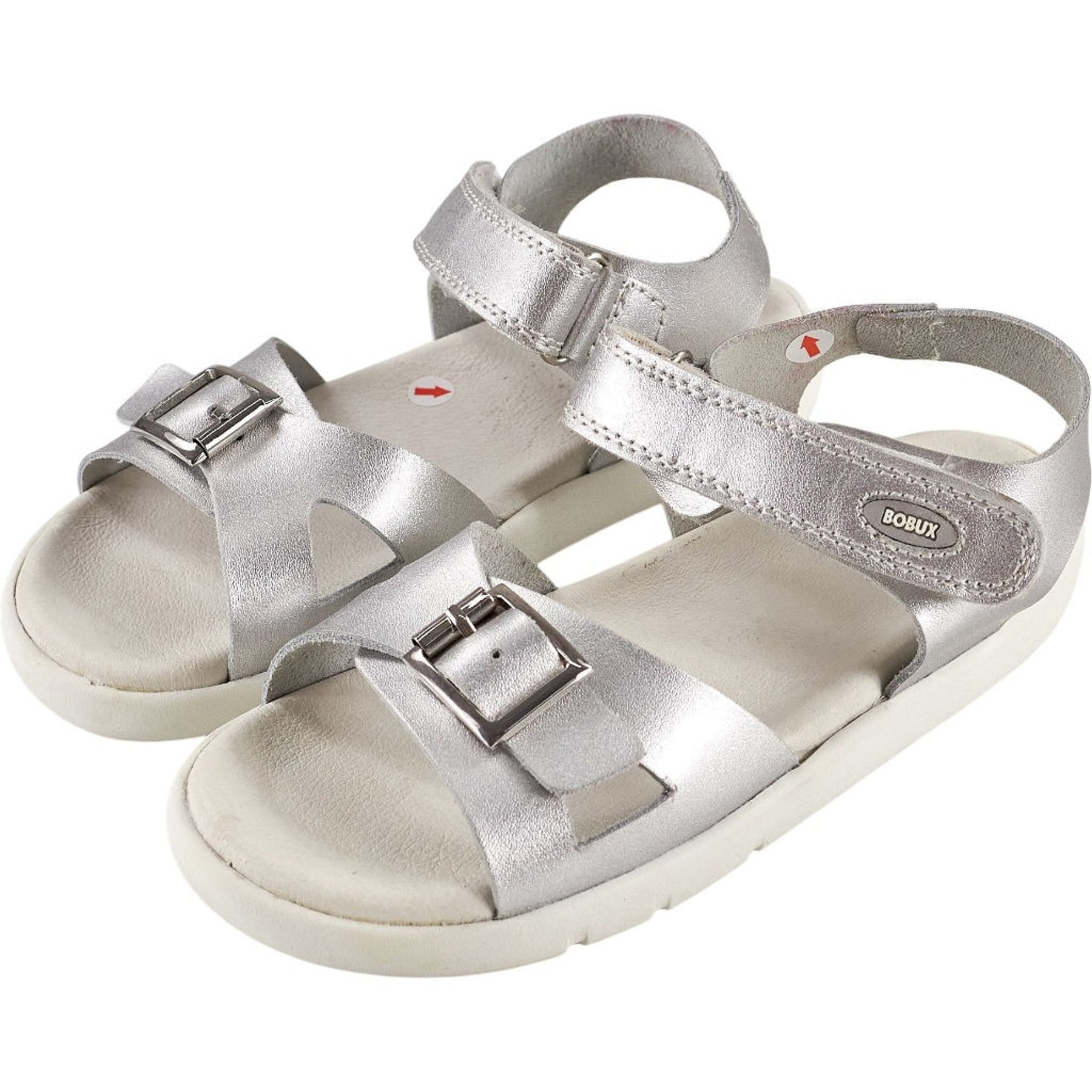 Bobux Silver Kids Sandals