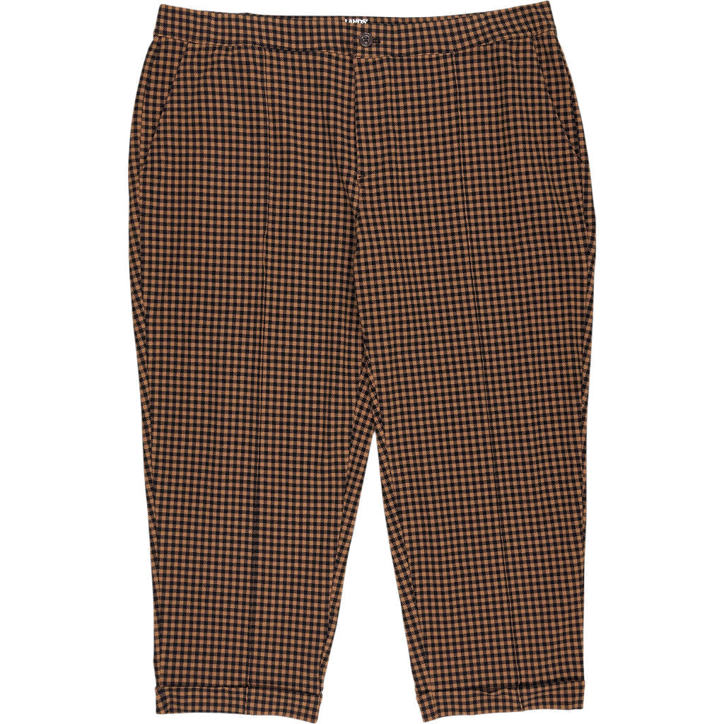 Lands' End Brown Check Starfish Straight Leg Trousers