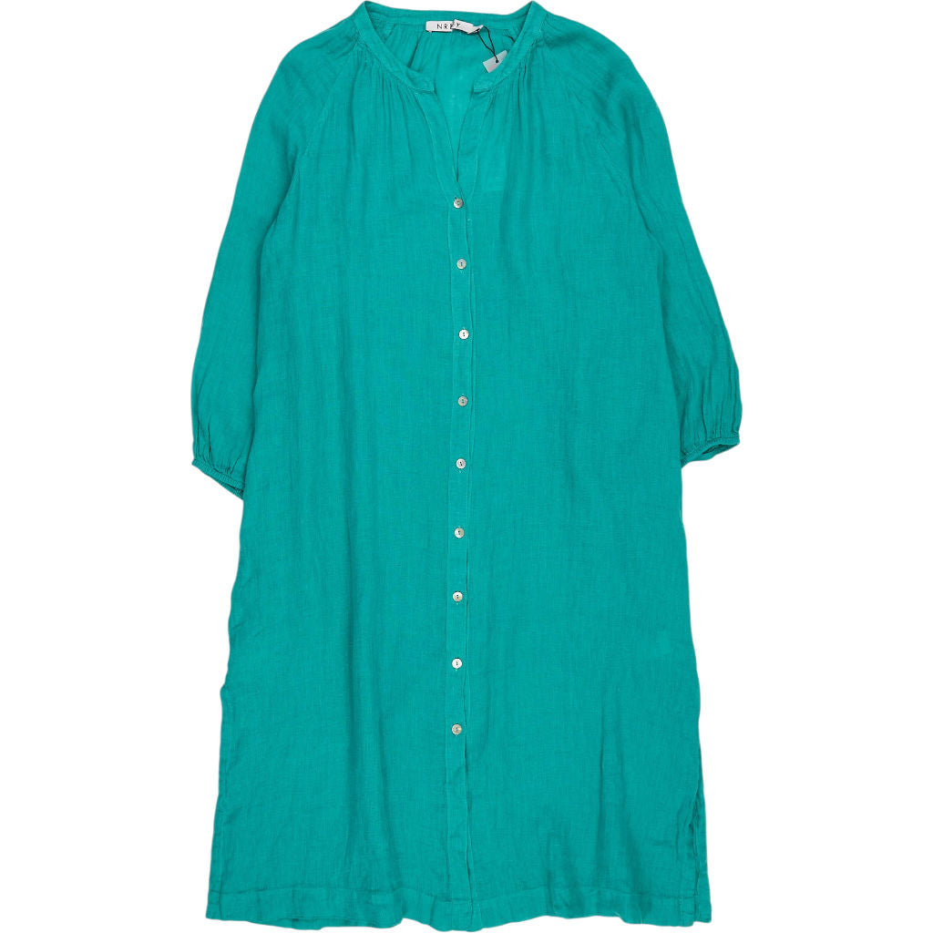 NRBY Seagreen Mira Gauze Linen Dress