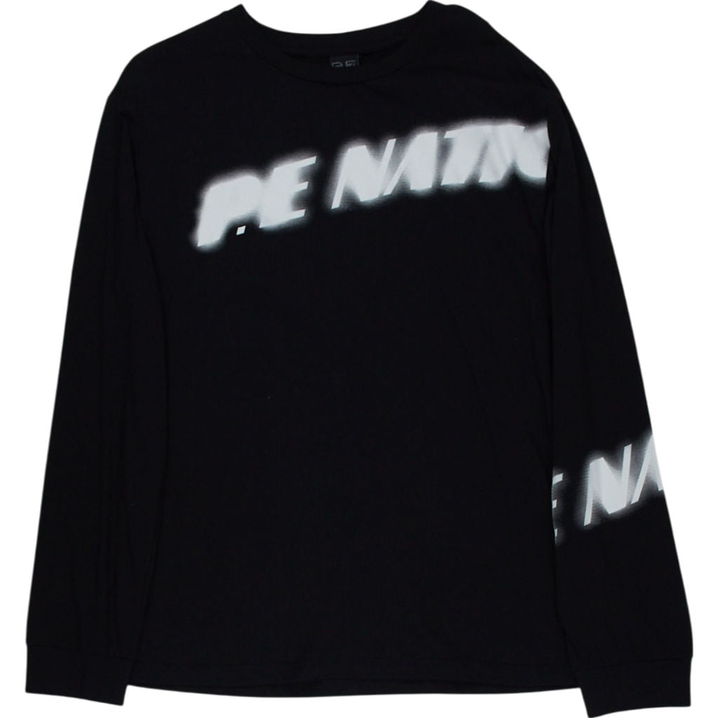 P.E Nation Black Long Sleeve T-Shirt Size